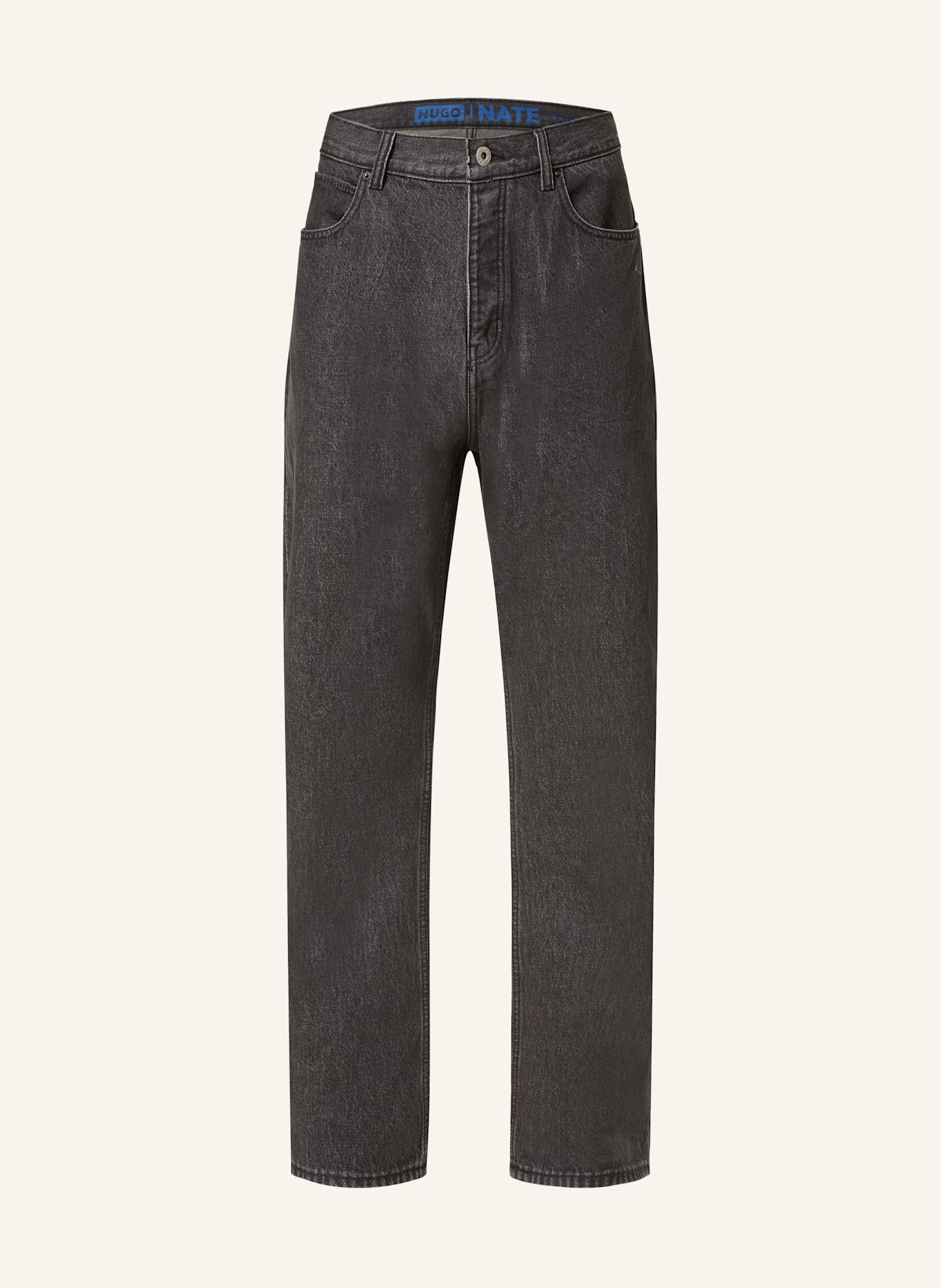 HUGO BLUE Jeans NATE Baggy Fit: 010 CHARCOAL