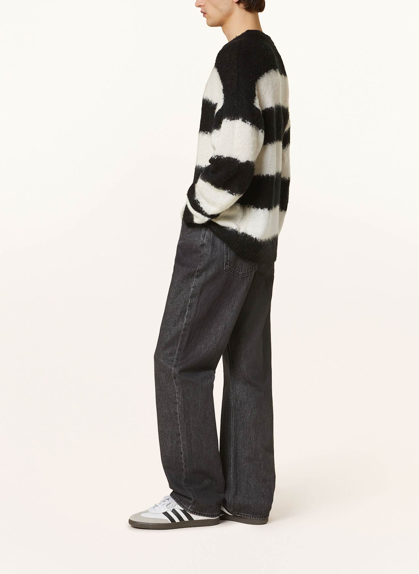 HUGO BLUE Jeans NATE Baggy Fit: 010 CHARCOAL