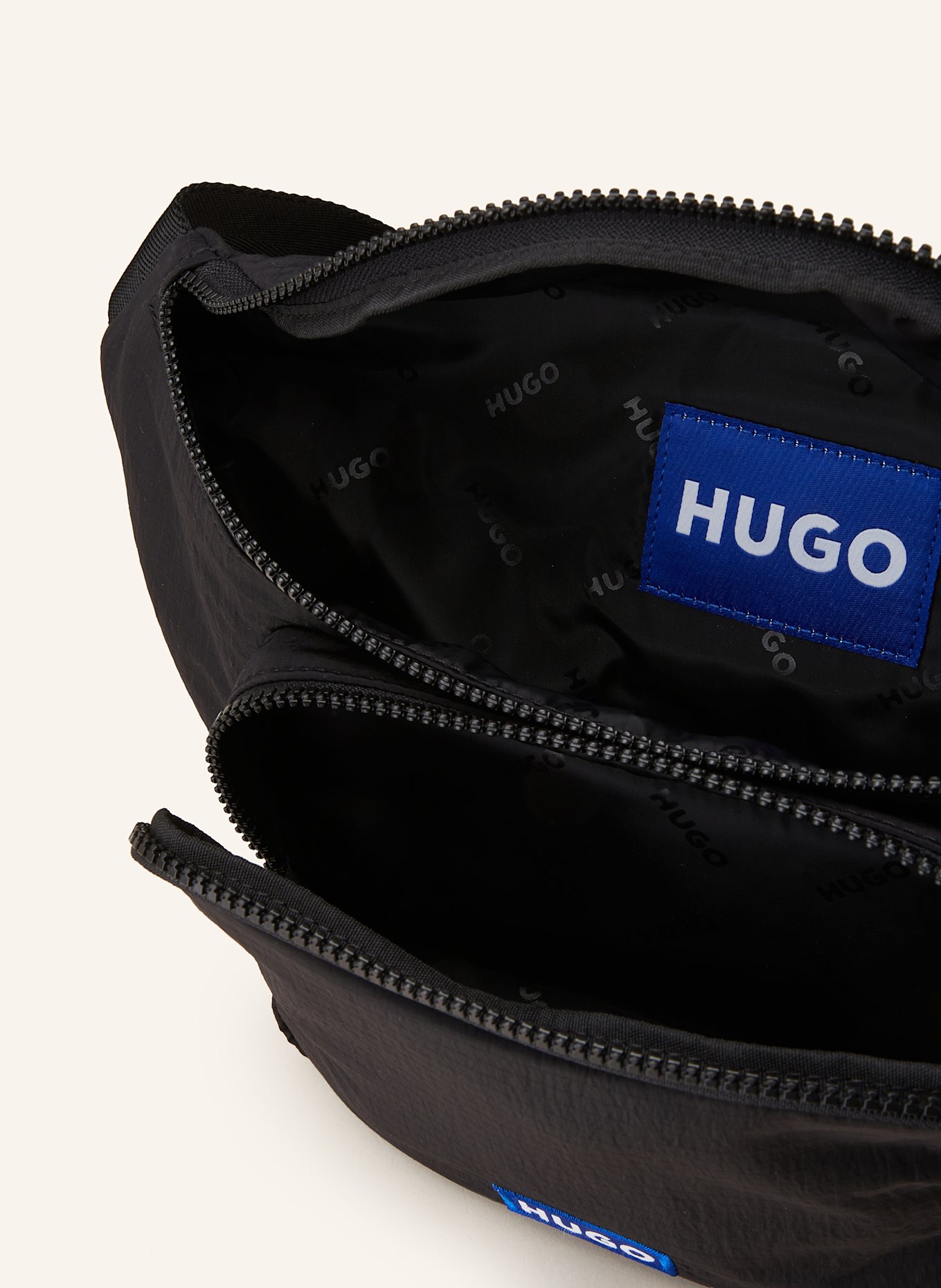 HUGO Waist bag VYTAL: BLACK