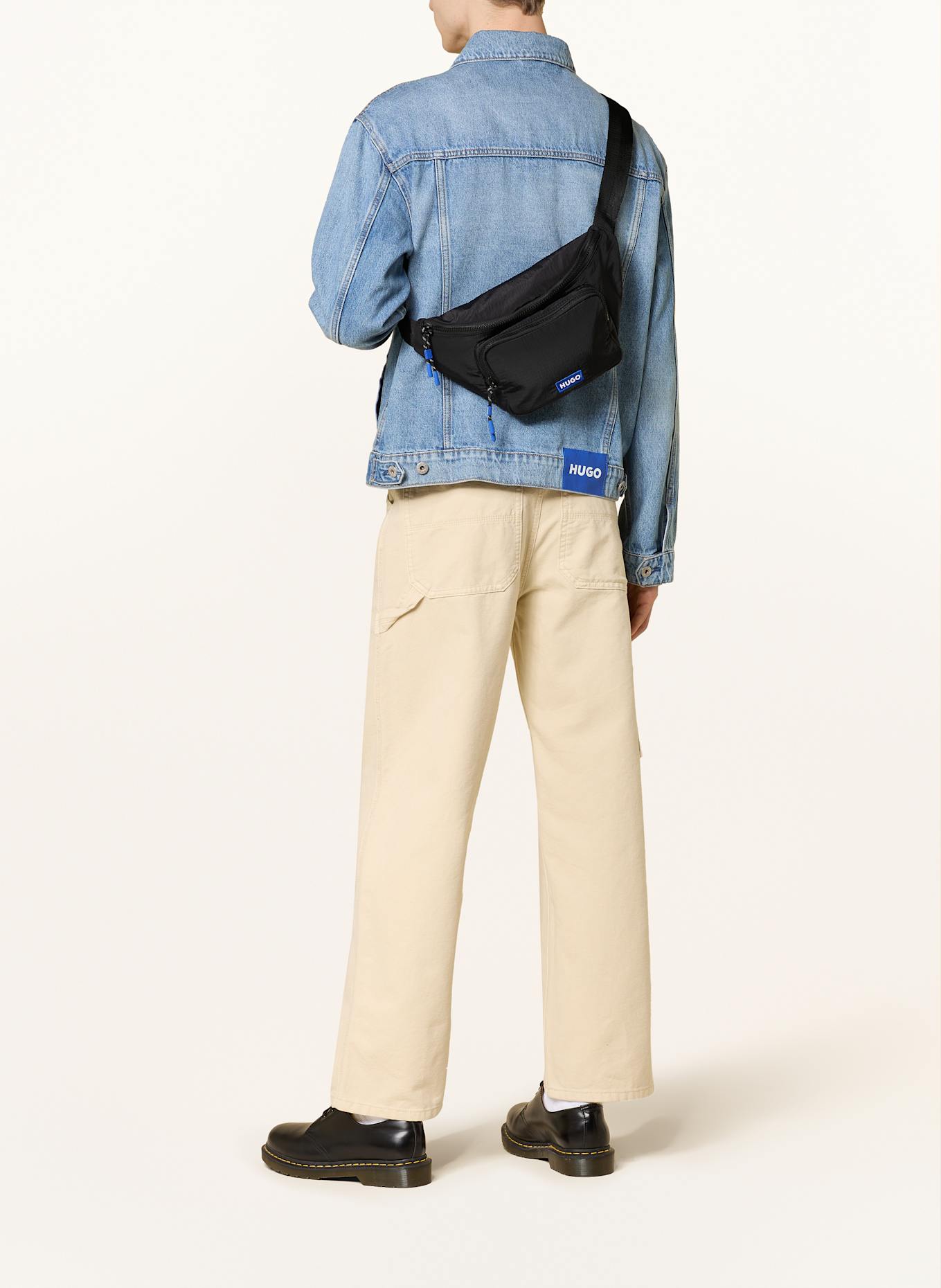 HUGO Waist bag VYTAL: BLACK