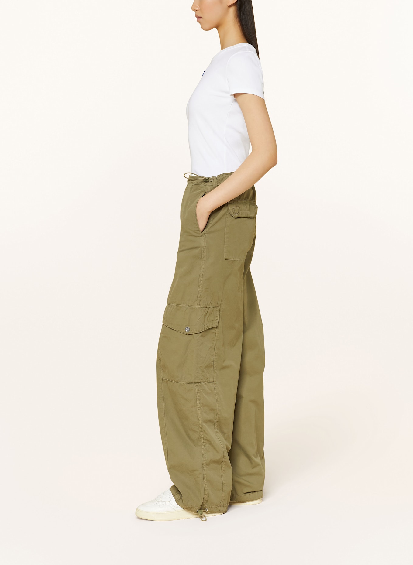 HUGO BLUE Cargohose HABANI: KHAKI