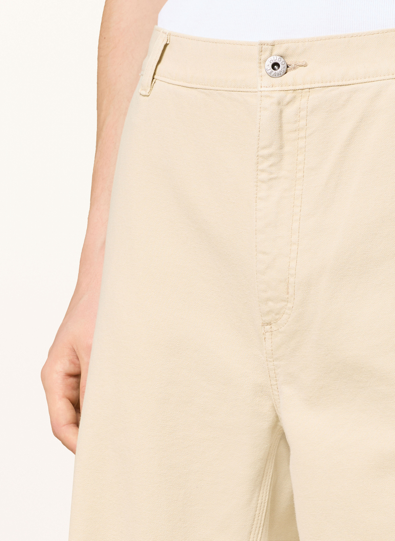 HUGO Hose GETRO Regular Fit: 269 MEDIUM BEIGE