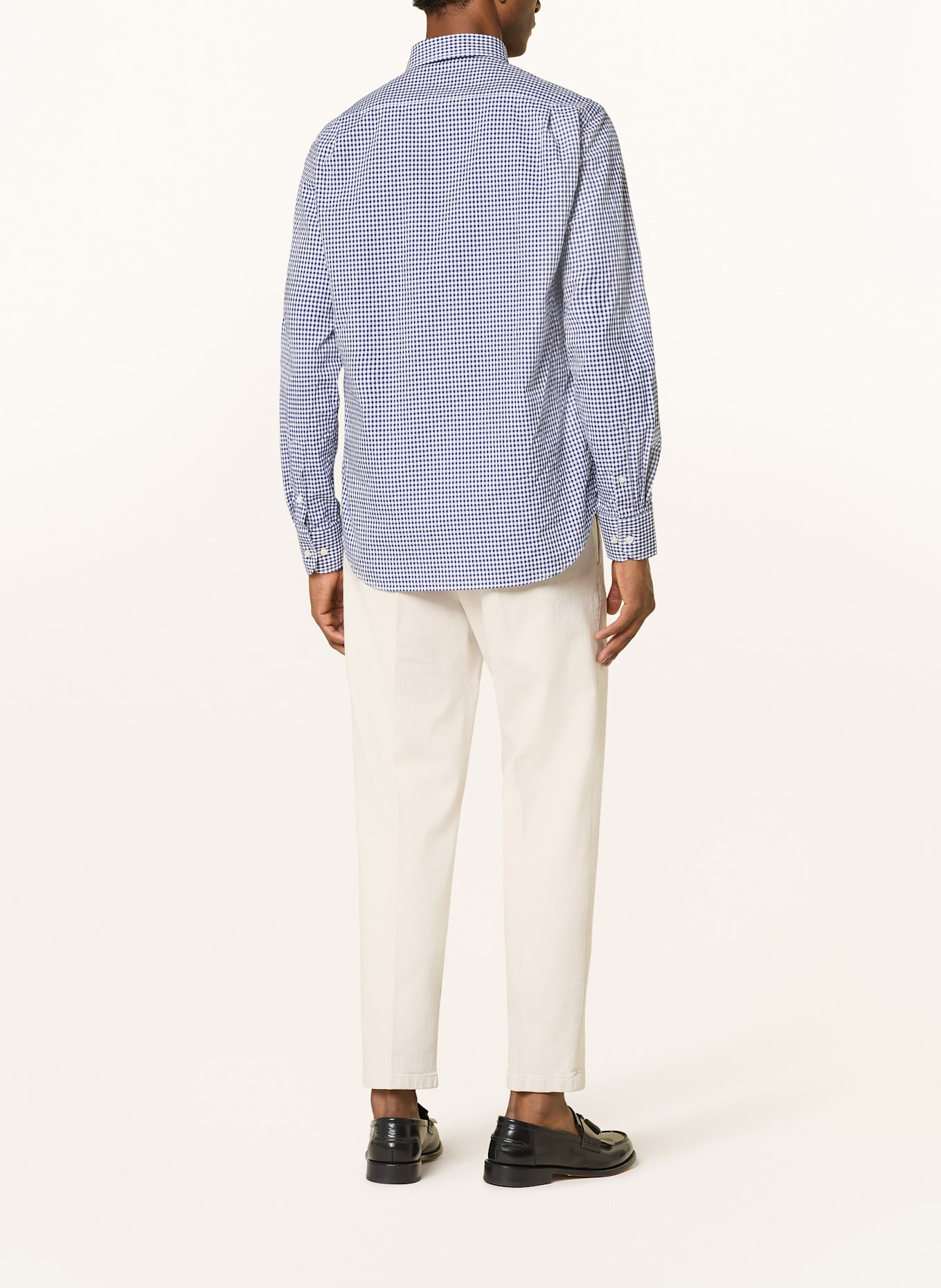 PAUL & SHARK Oxfordhemd Comfort Fit: DUNKELBLAU/ WEISS