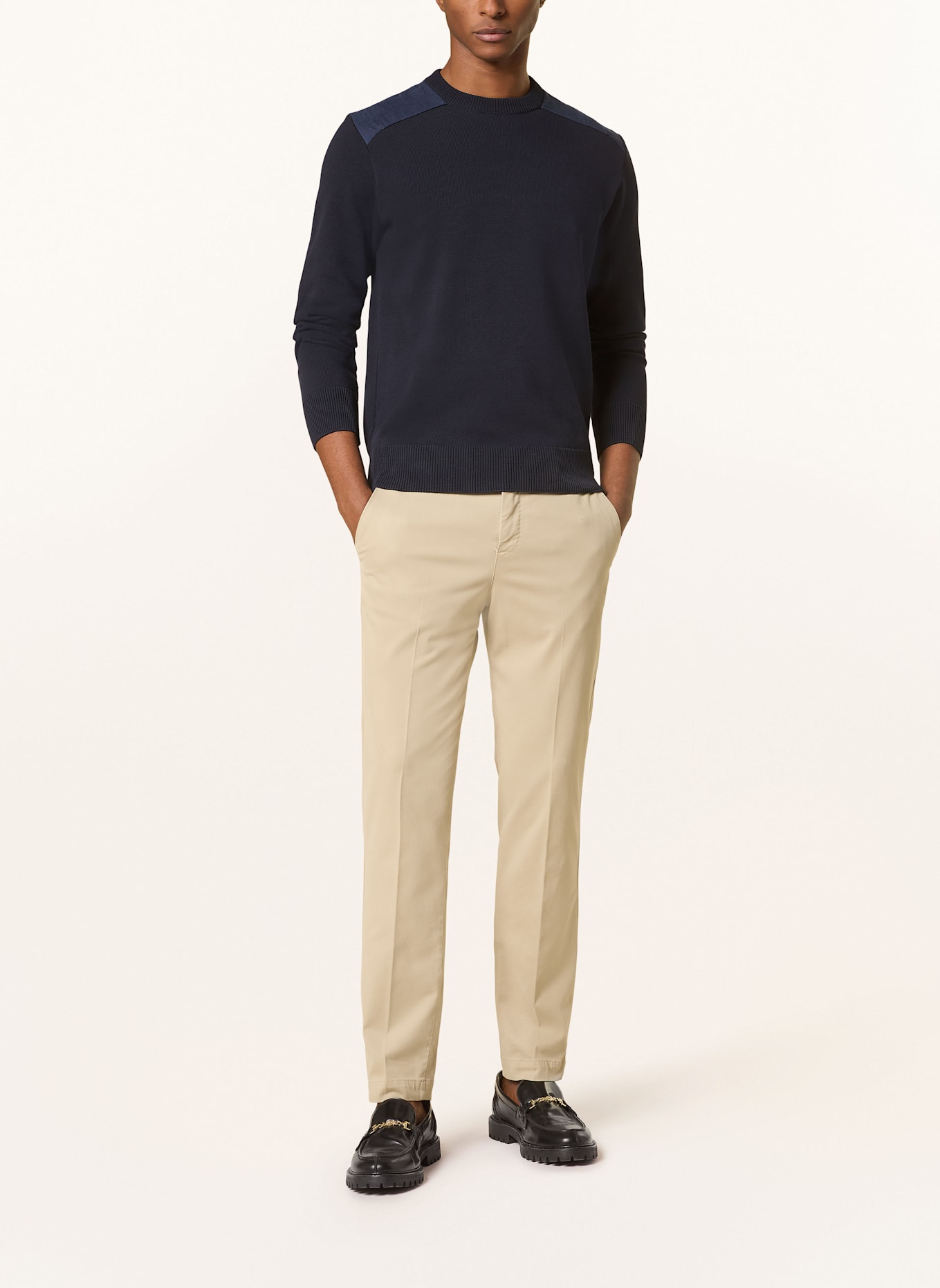 PAUL & SHARK Svetr: TMAVĚ MODRÁ