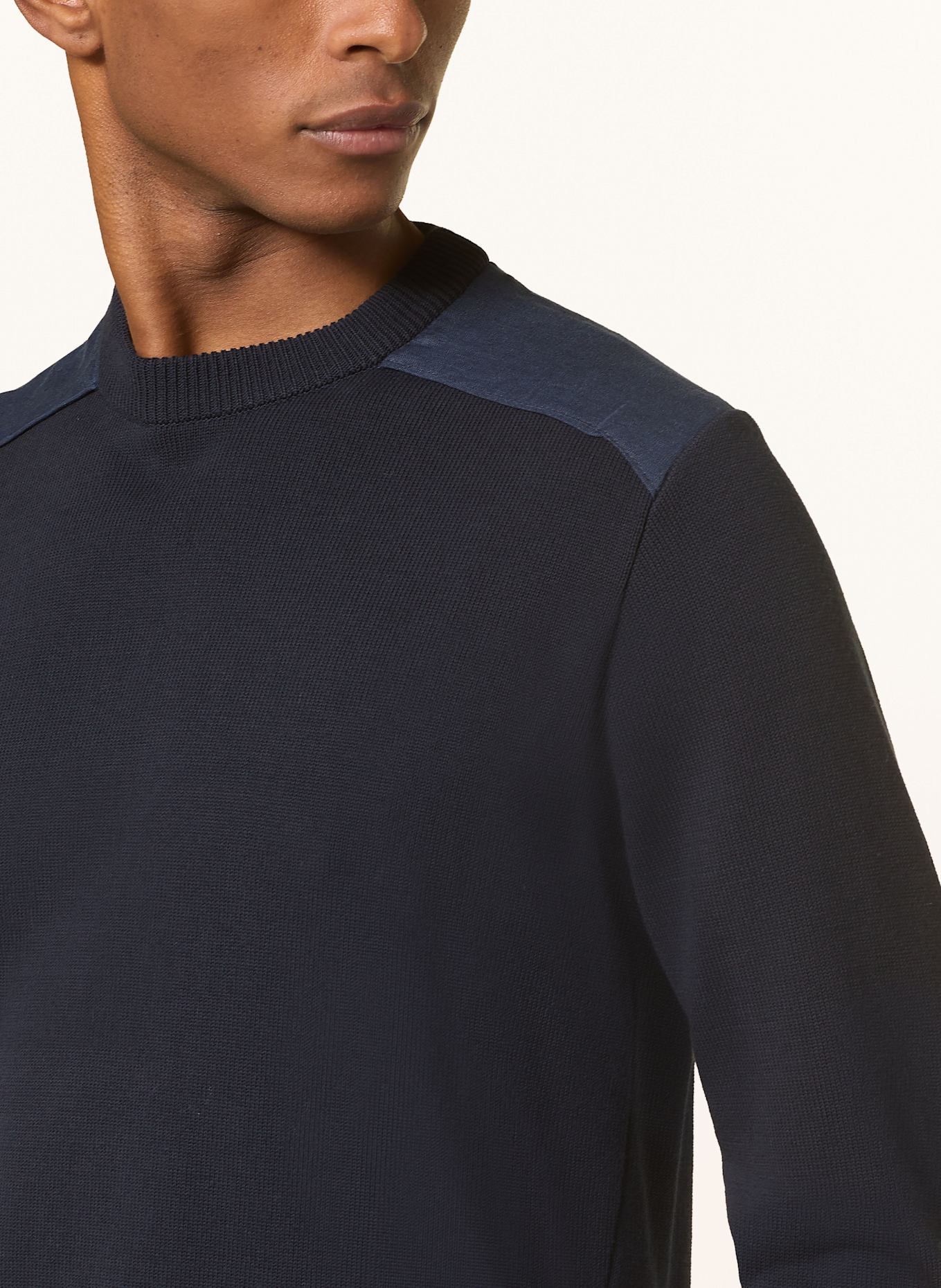 PAUL & SHARK Svetr: TMAVĚ MODRÁ