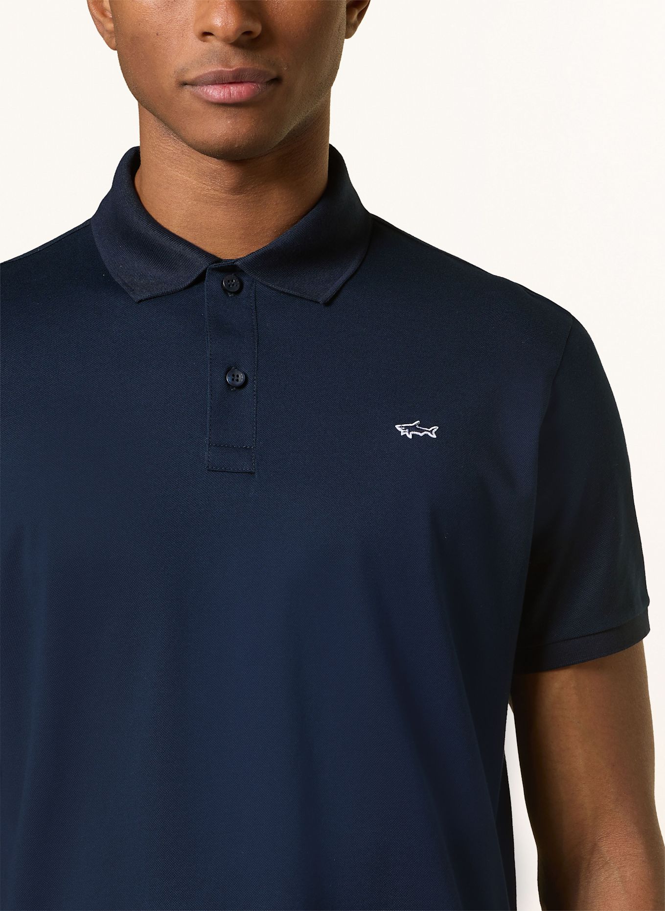 PAUL & SHARK Piqué-Poloshirt, Farbe: DUNKELBLAU (Bild 4)