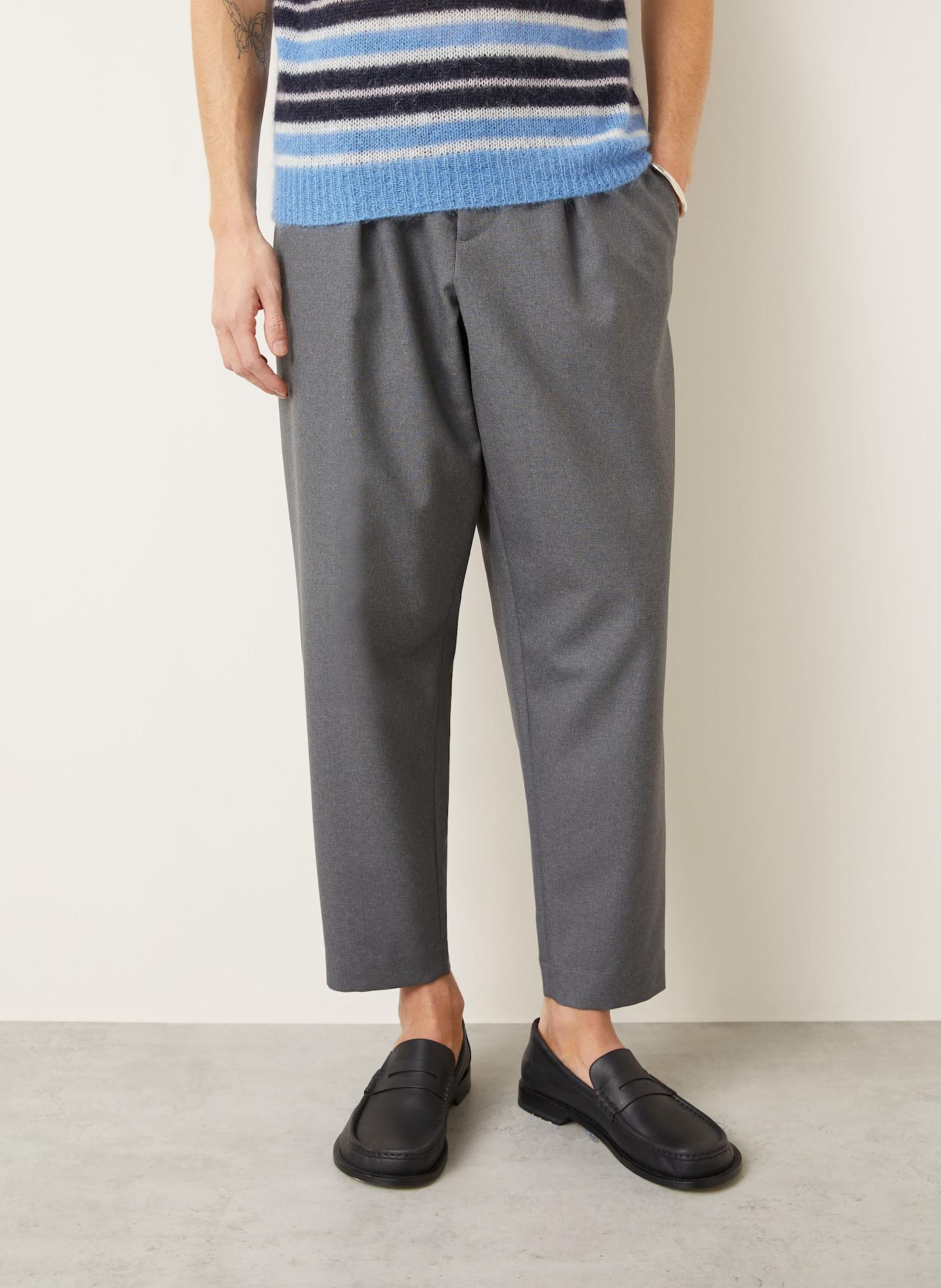 MARNI Chino TROPICAL WOOL Regular Fit: GRAY