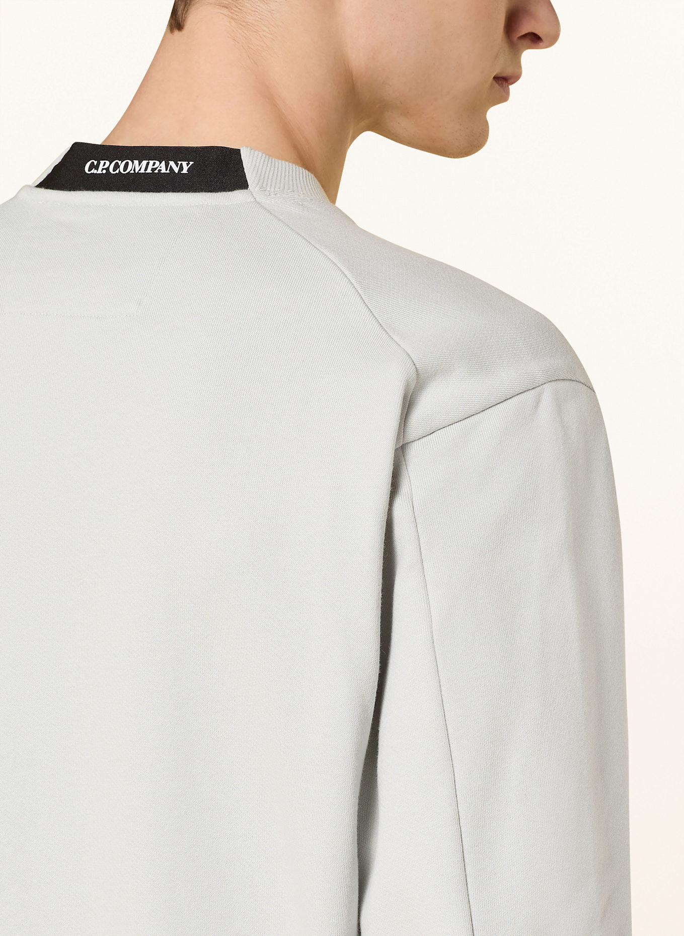 C.P. COMPANY Mikina: ČERNOŠEDÁ