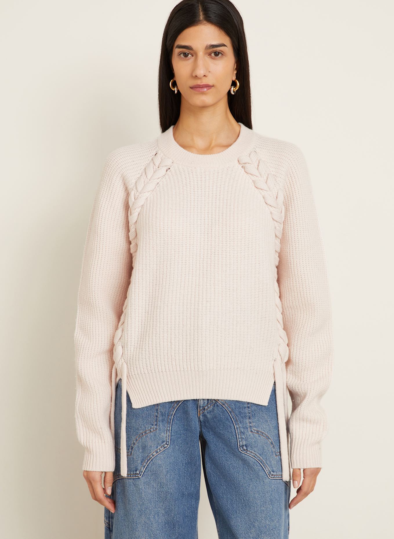 ISABEL MARANT Pullover NOELIA aus Merinowolle: HELLROSA