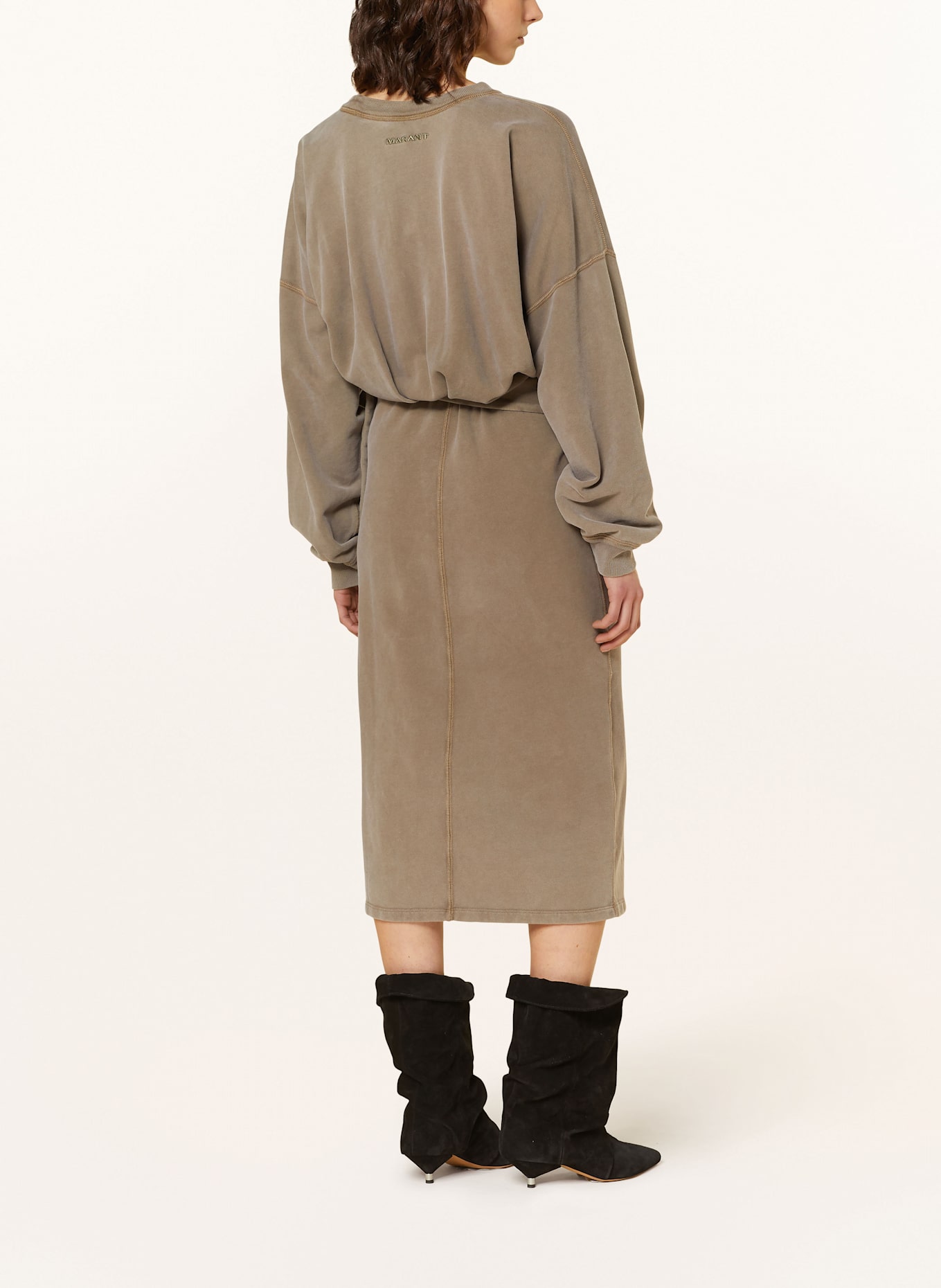 MARANT ÉTOILE Sweatkleid SANDRINA: KHAKI