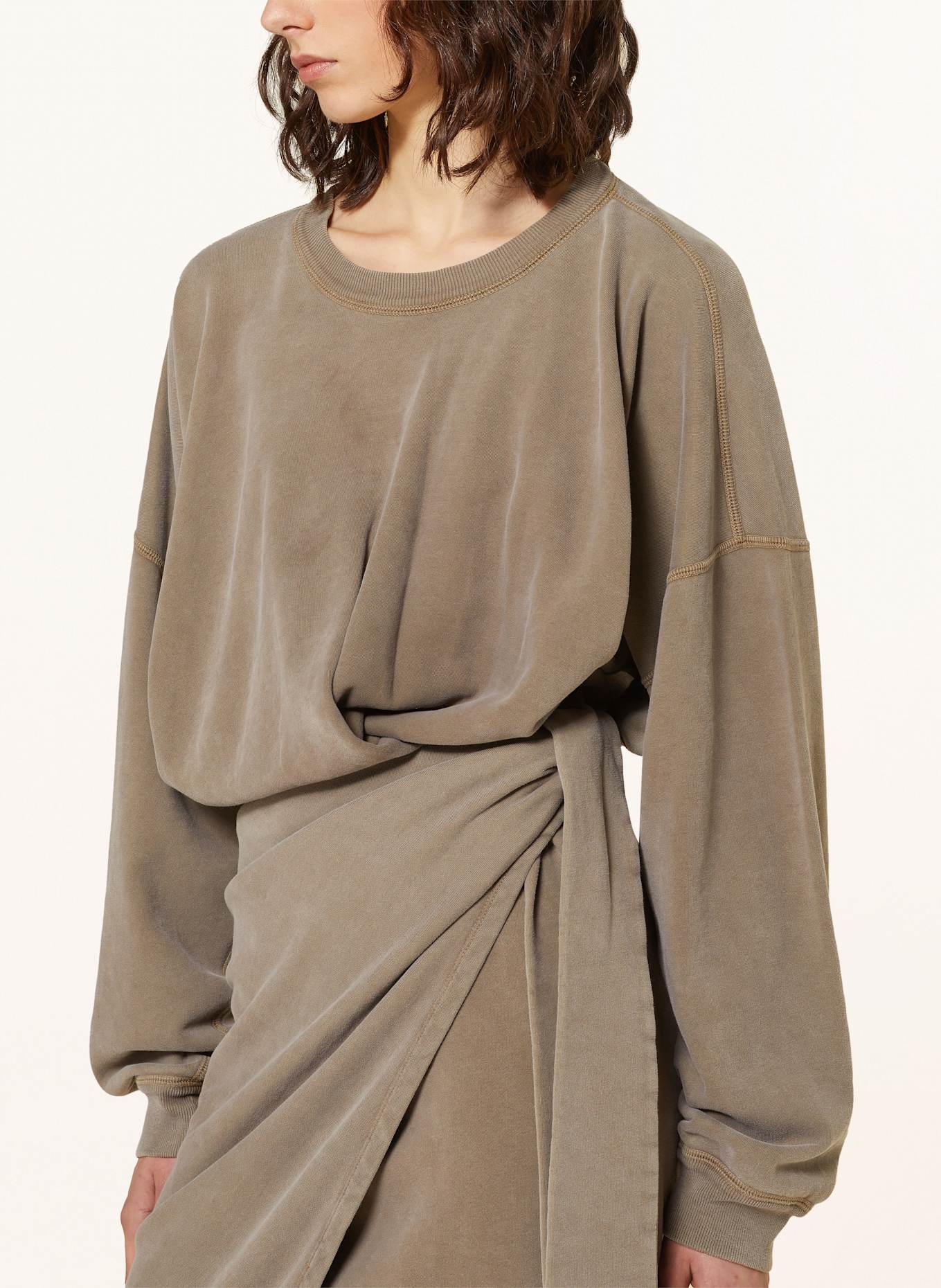 MARANT ÉTOILE Sweatkleid SANDRINA: KHAKI