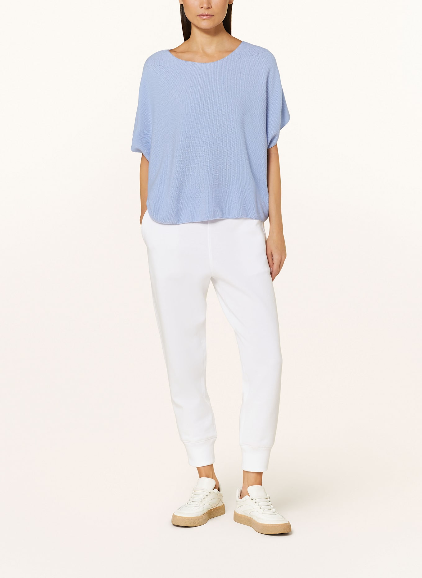 Juvia Strickshirt CYNTHIA: HELLBLAU