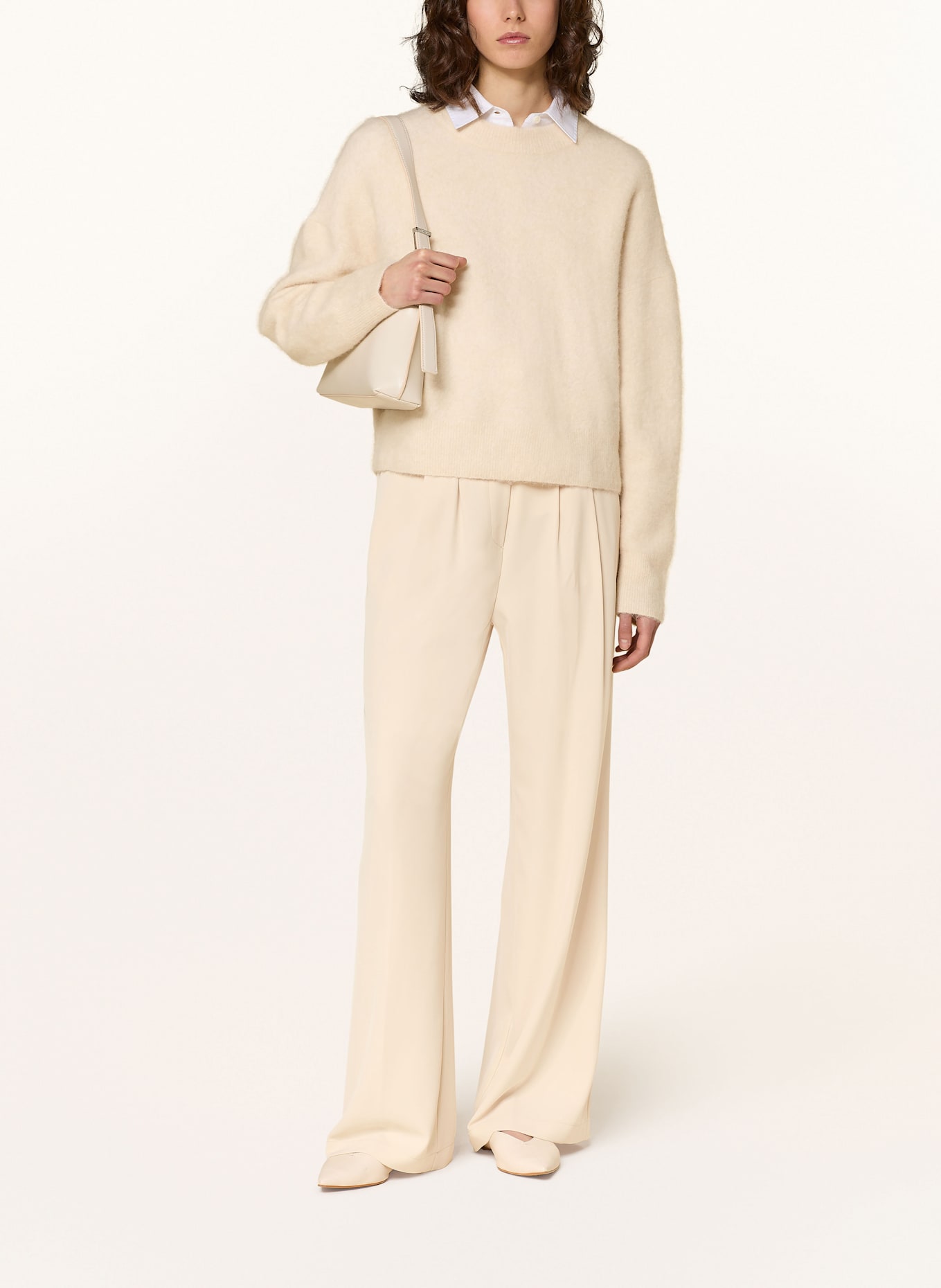 SEM PER LEI Marlenehose: CREME