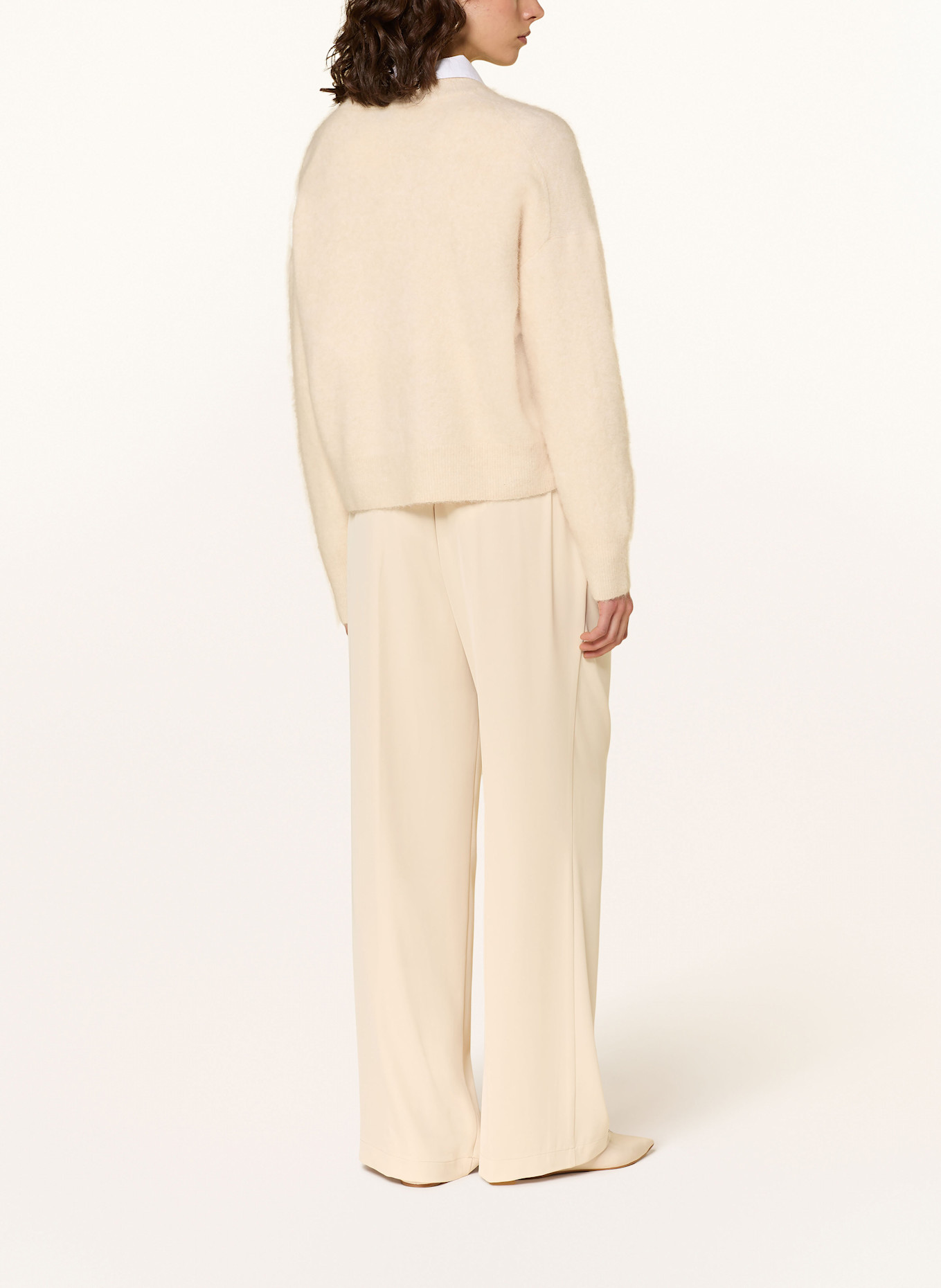 SEM PER LEI Marlenehose: CREME