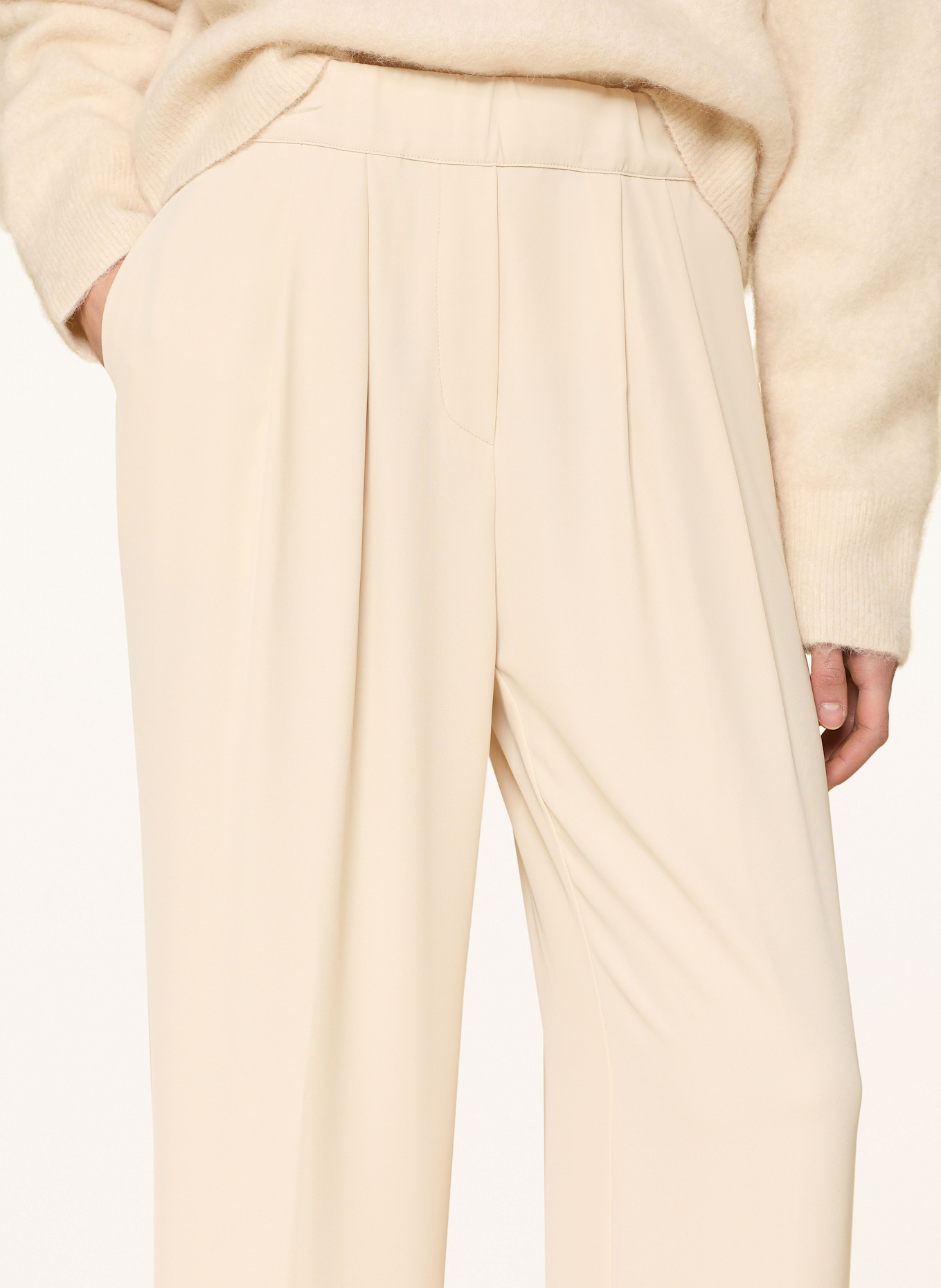 SEM PER LEI Marlenehose: CREME