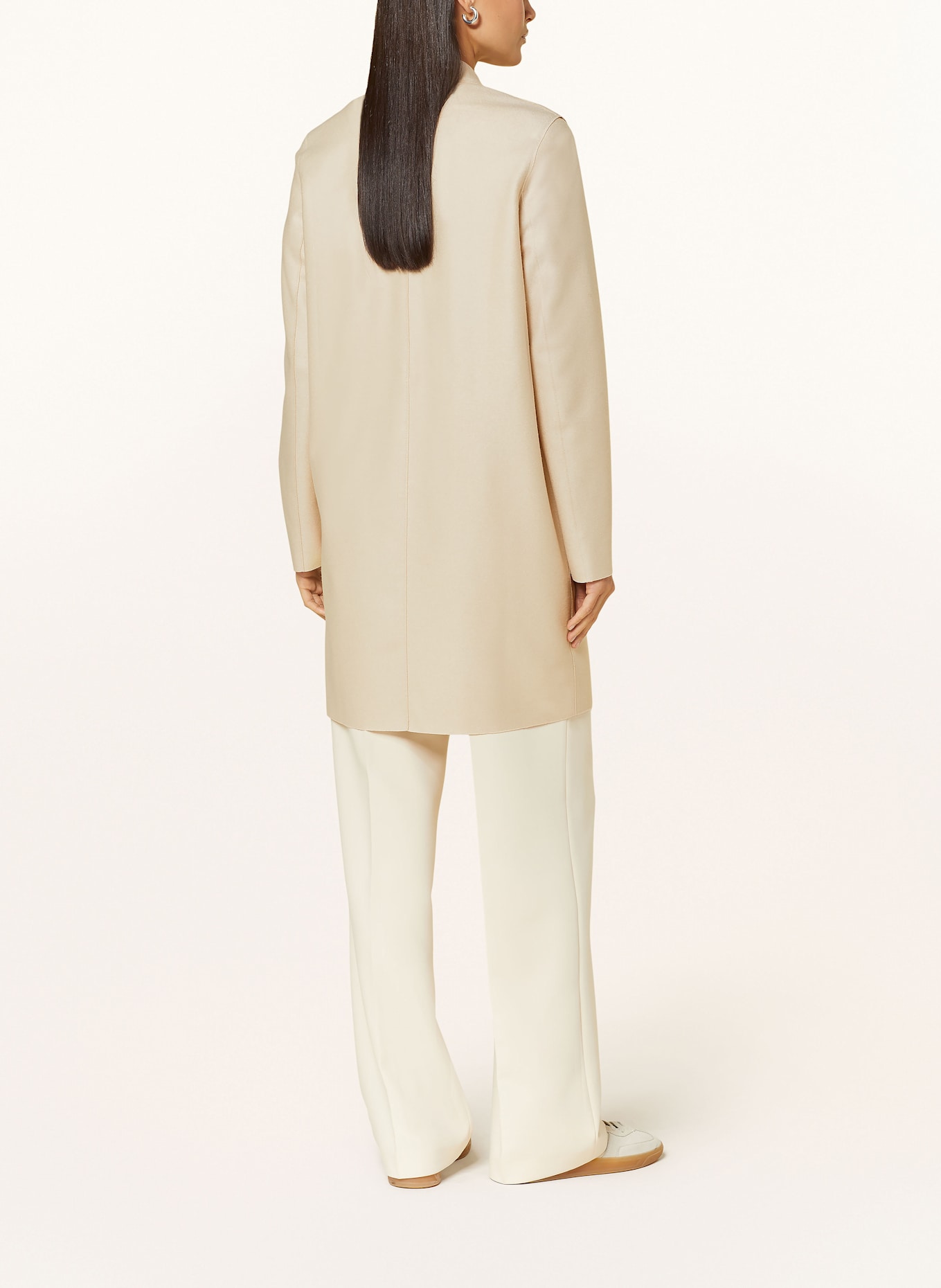 HARRIS WHARF LONDON Wool coat : CREAM