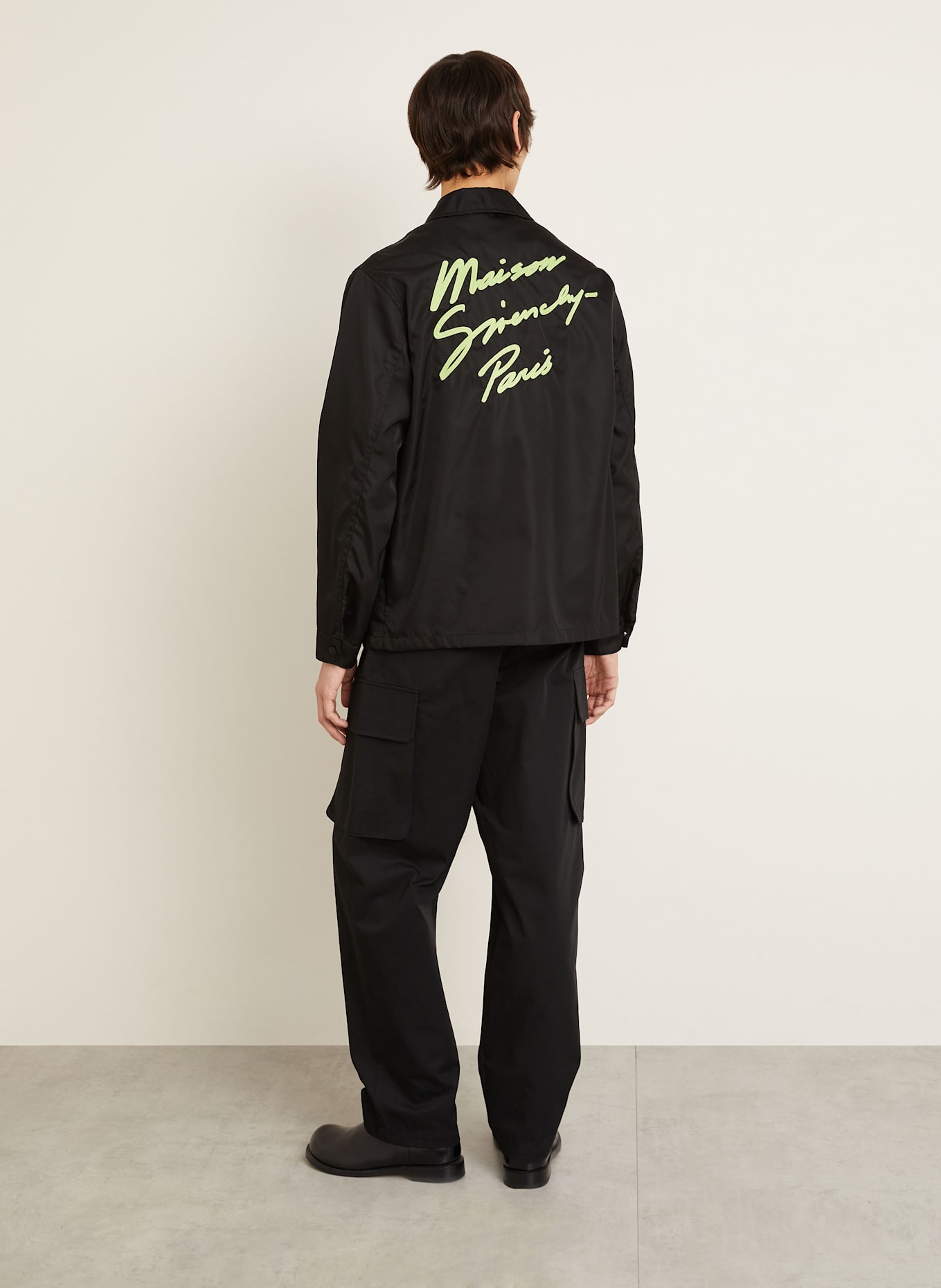 GIVENCHY Overjacket: SCHWARZ