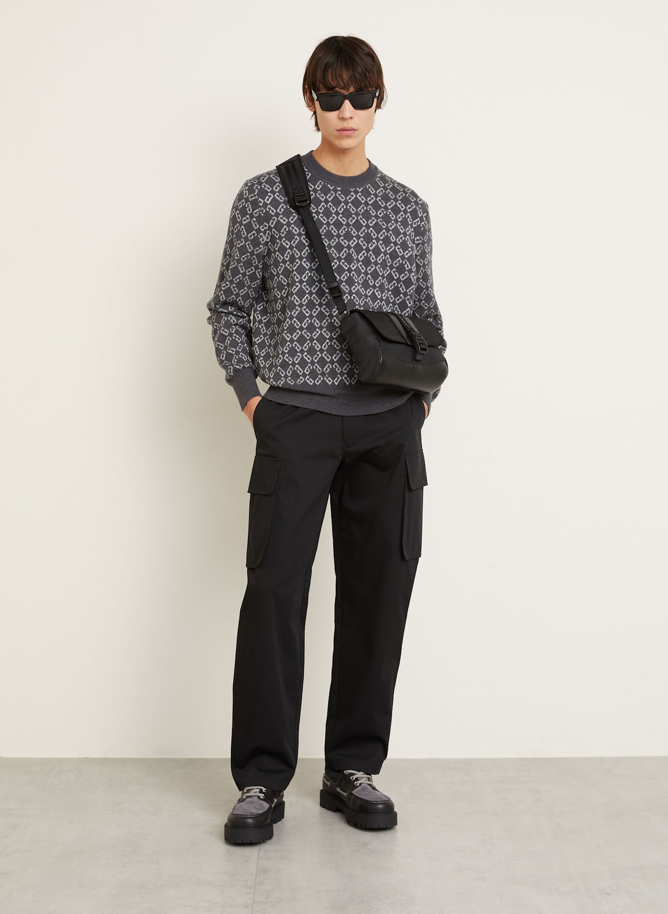 GIVENCHY Cargohose Regular Fit: SCHWARZ