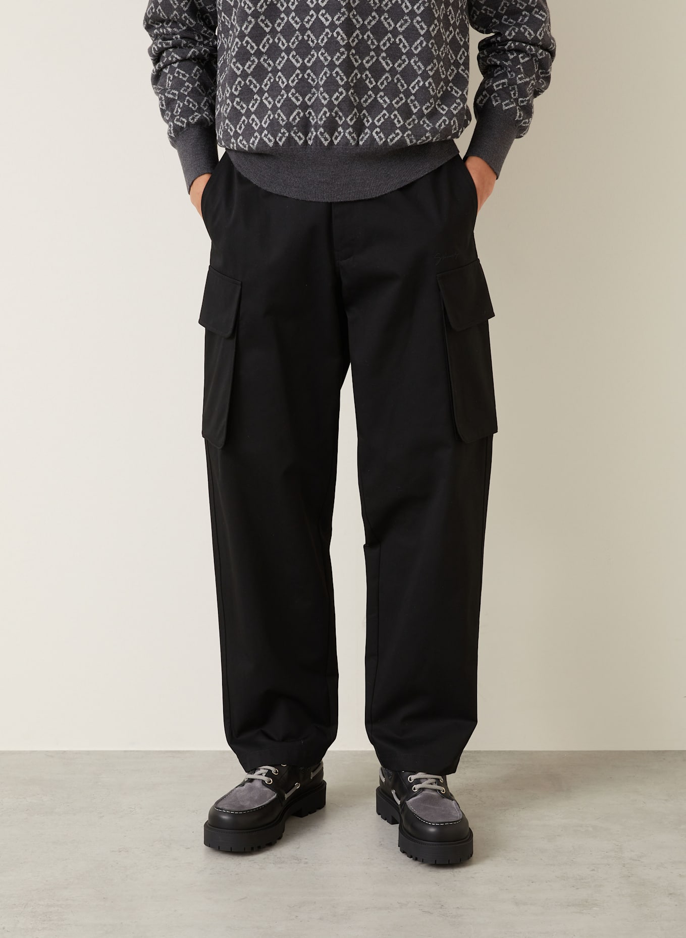 GIVENCHY Cargohose Regular Fit: SCHWARZ