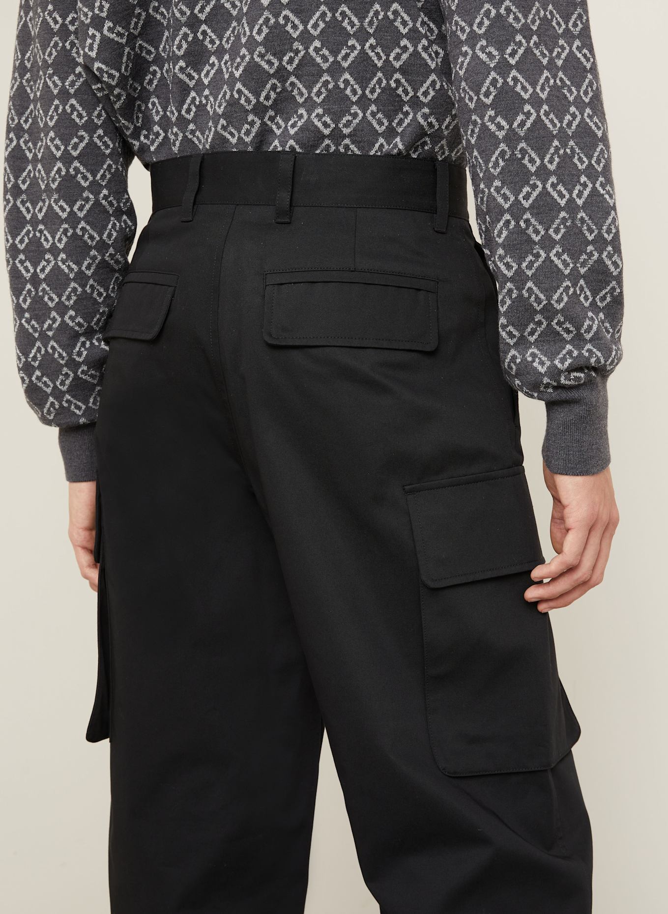 GIVENCHY Cargohose Regular Fit: SCHWARZ