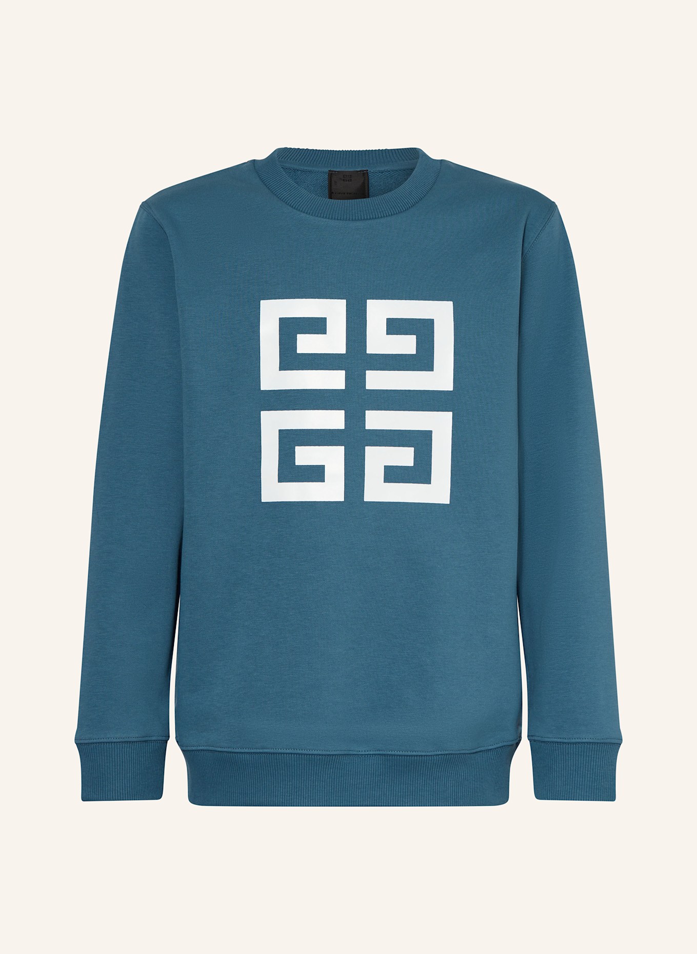 GIVENCHY Sweatshirt: BLAU/ WEISS