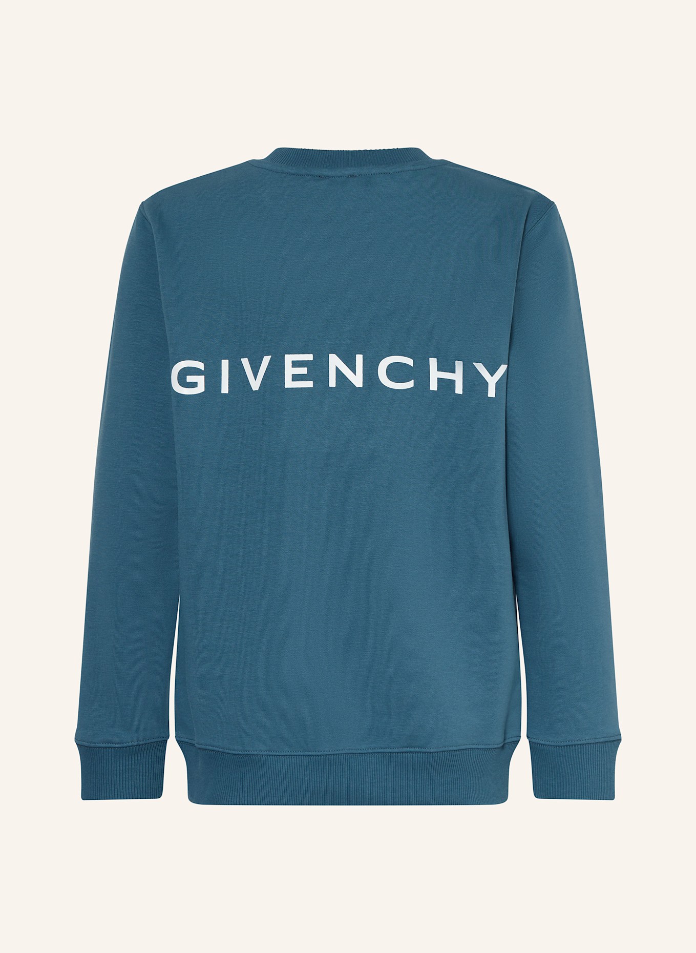 GIVENCHY Sweatshirt: BLAU/ WEISS