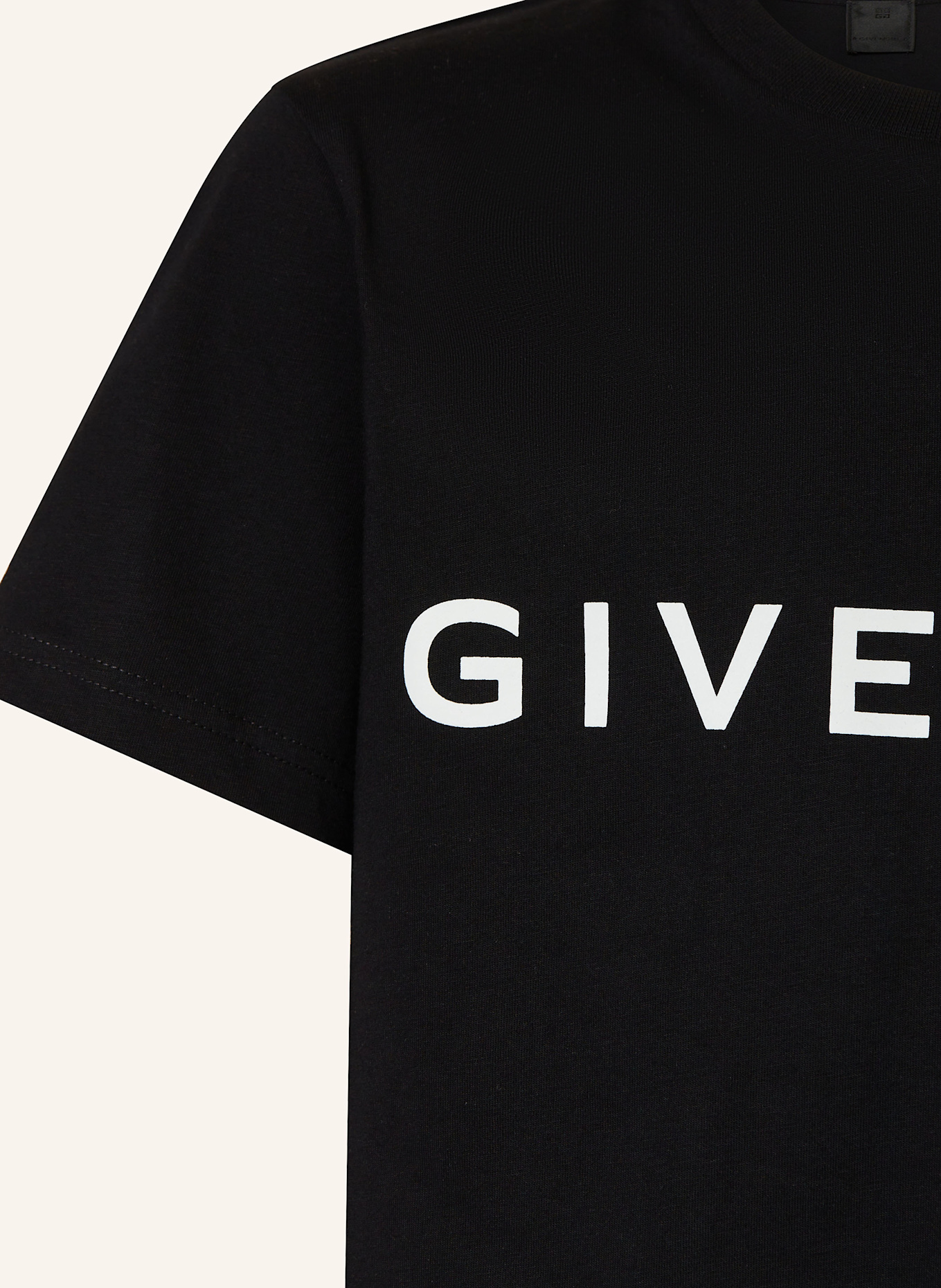 GIVENCHY T-Shirt: SCHWARZ/ WEISS