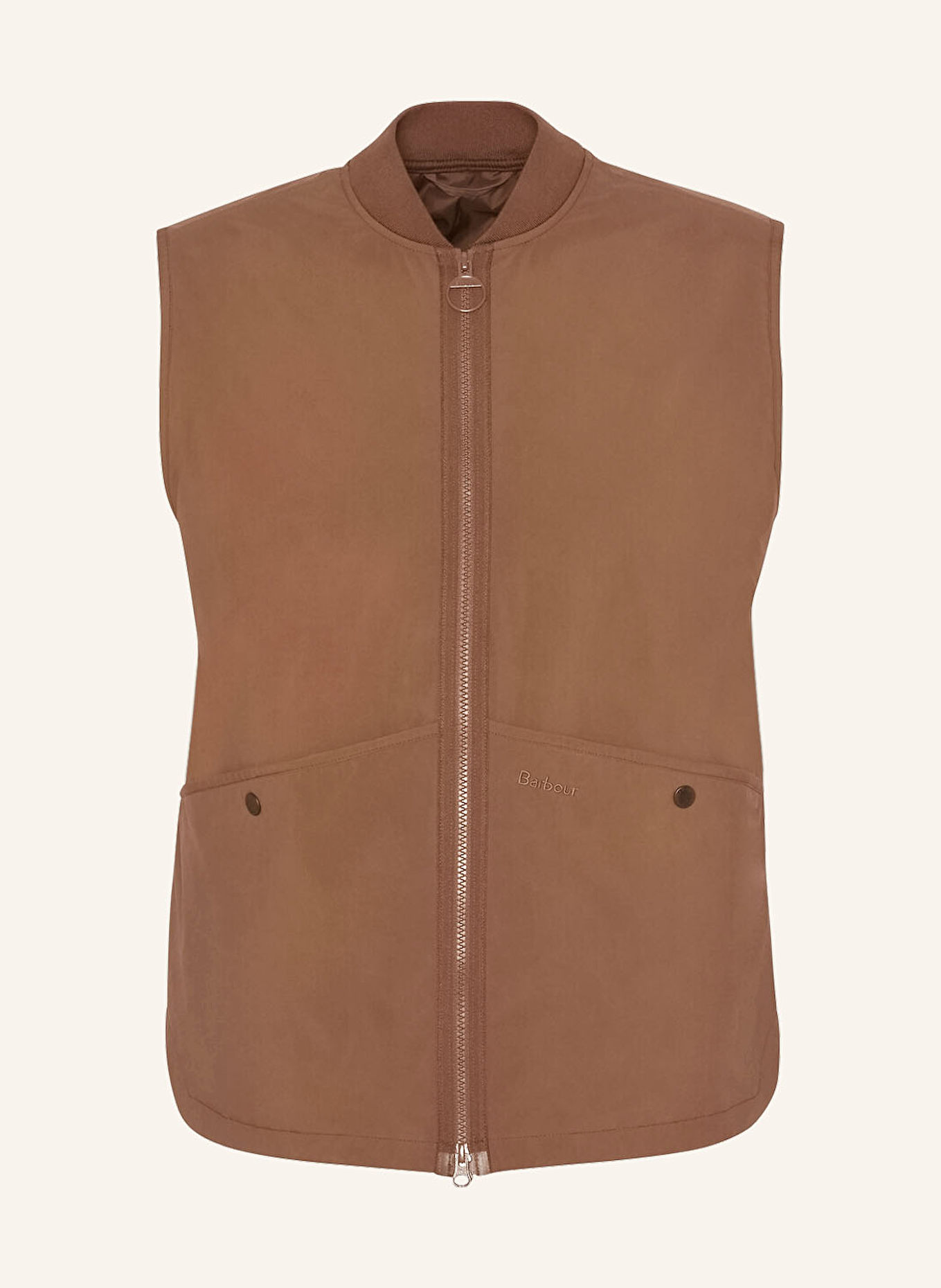 Barbour Weste LIDDESDALE GILET: BRAUN
