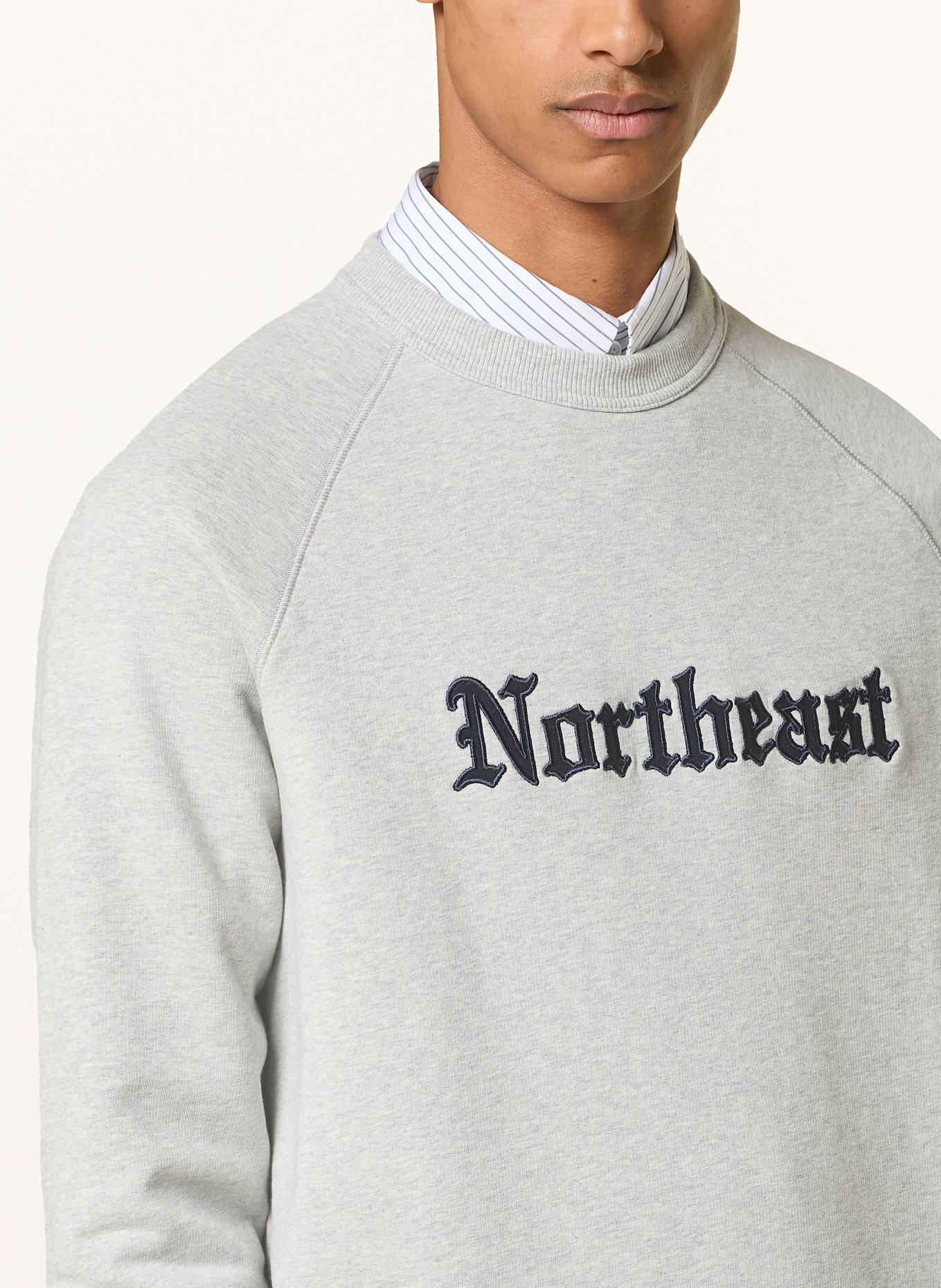 Barbour Mikina NORTHEAST: ŠEDÁ