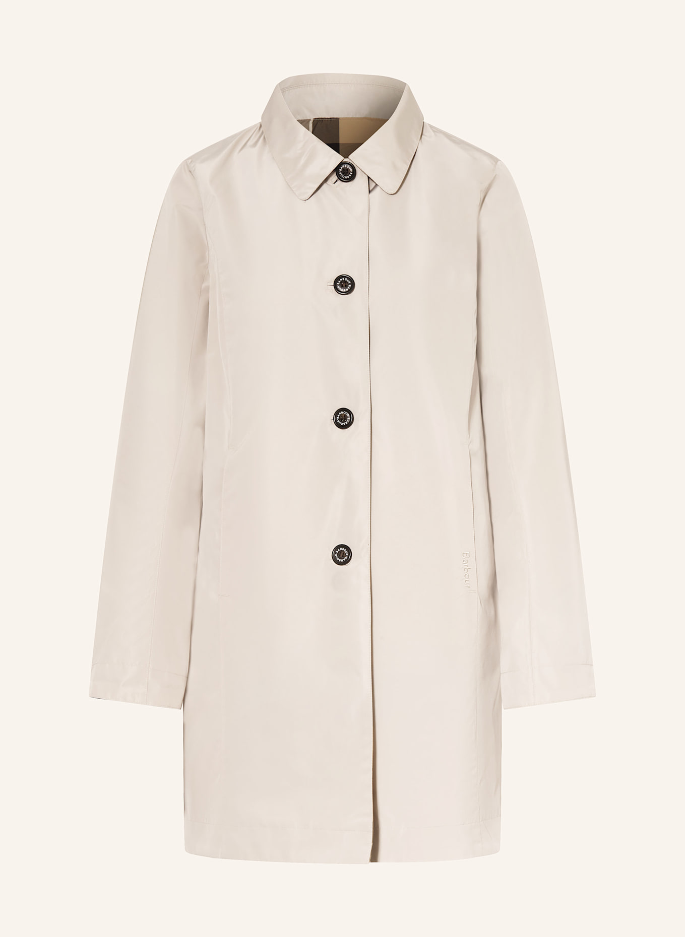 Barbour Trenchcoat BABBITY zum Wenden: BEIGE