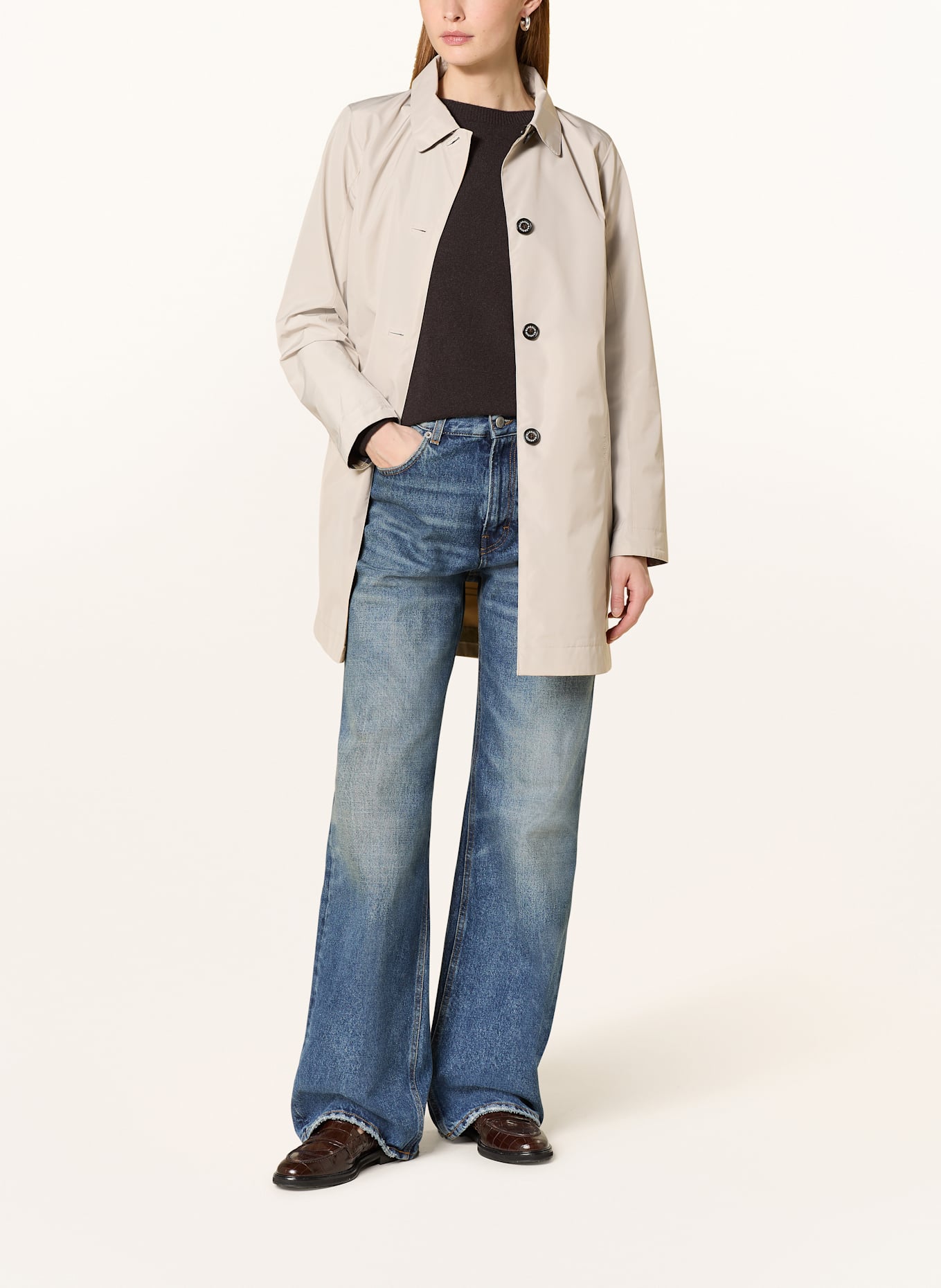 Barbour Trenchcoat BABBITY zum Wenden: BEIGE