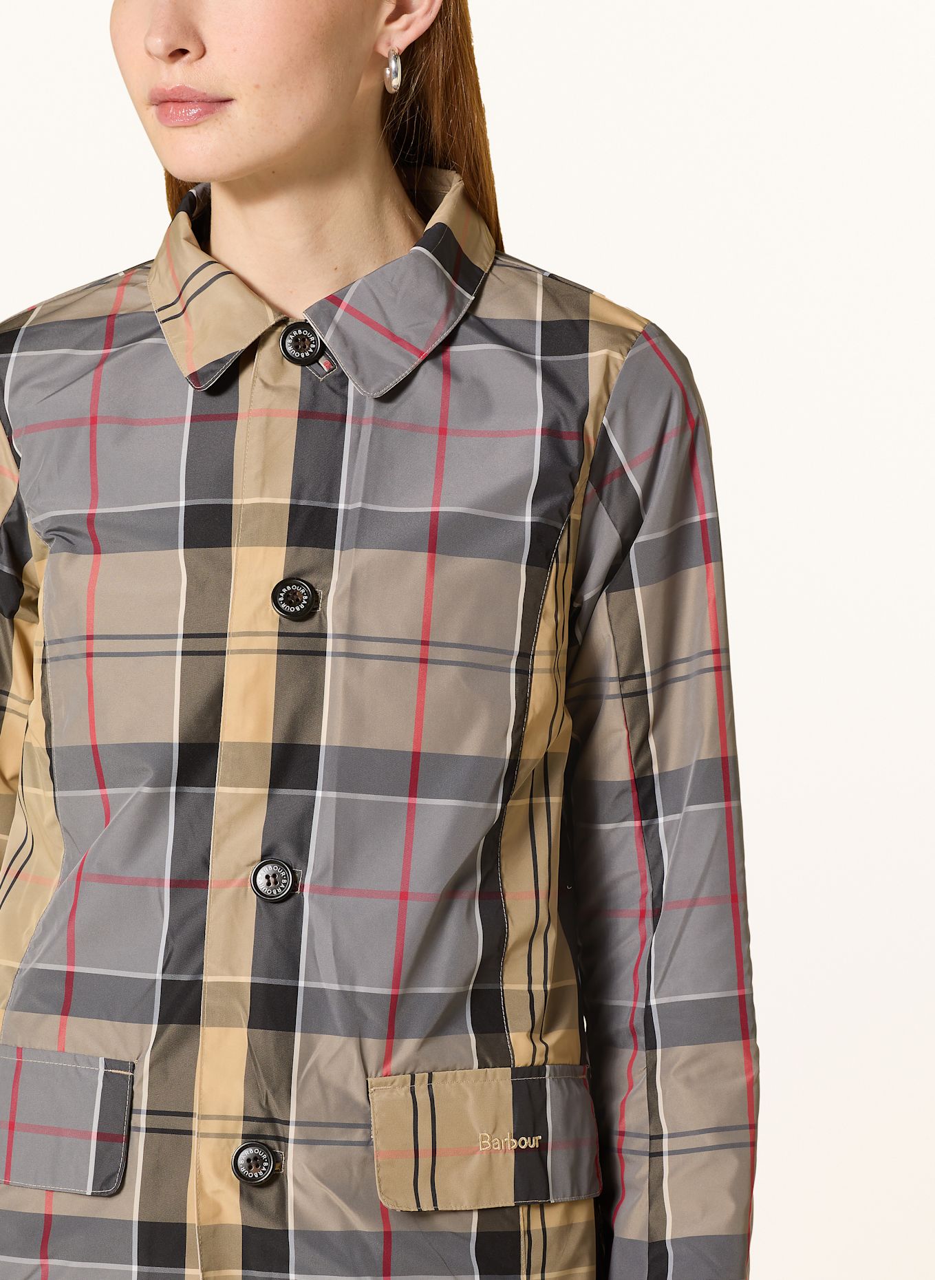 Barbour Trenchcoat BABBITY zum Wenden: BEIGE