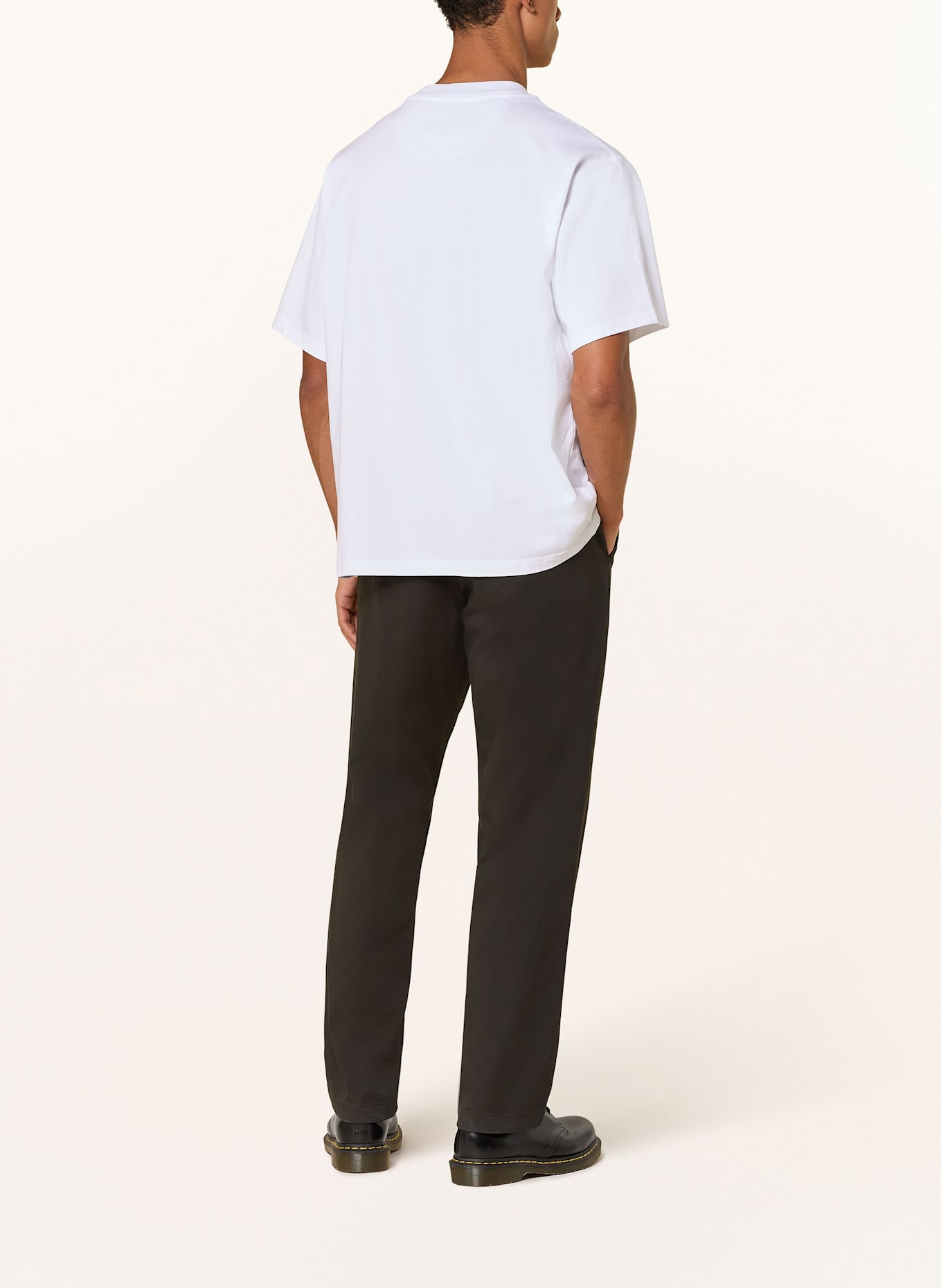 Barbour T-shirt HUNTON: BIAŁY