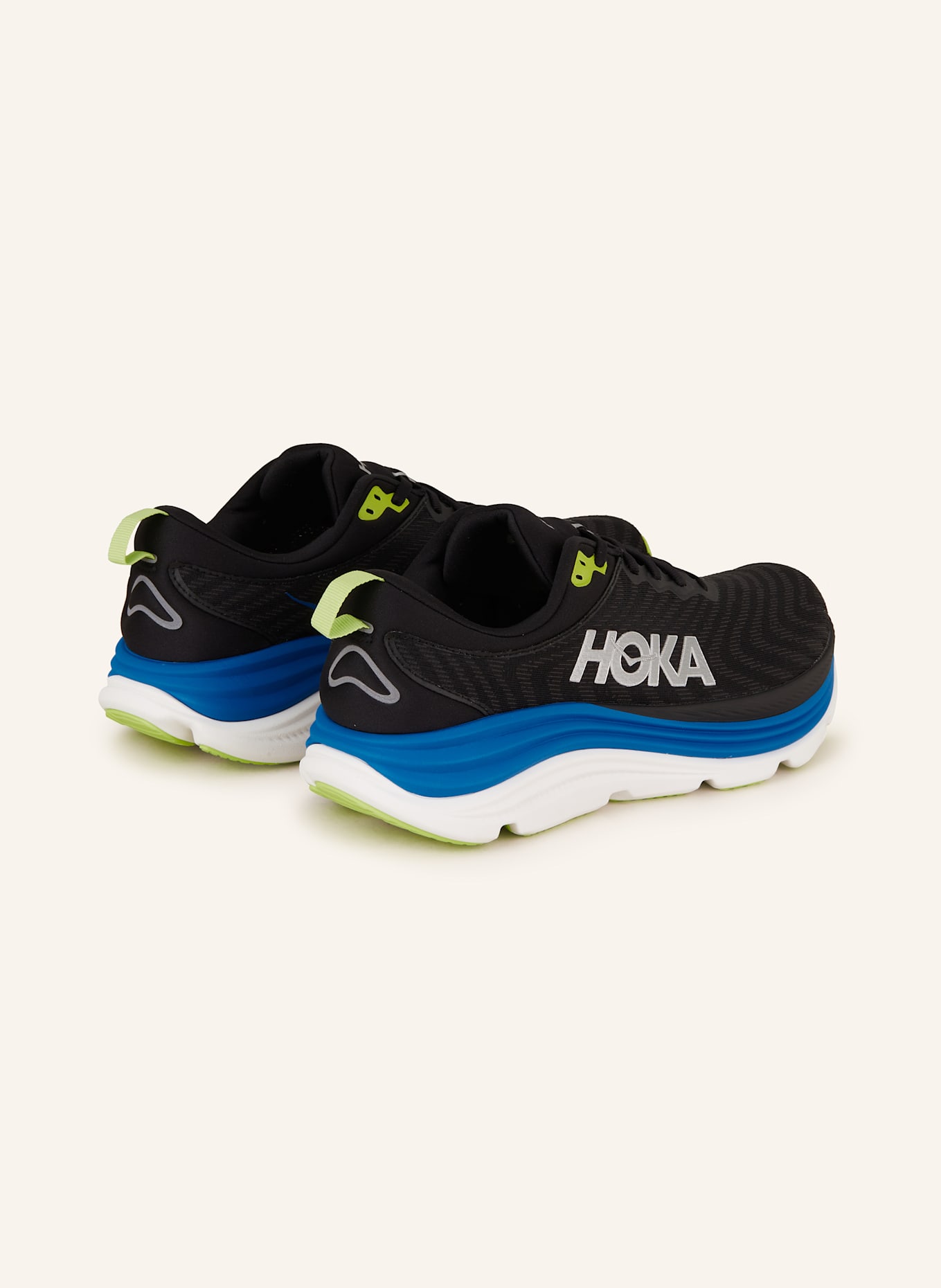 HOKA GAVIOTA 5 fuertes shoes: HOKA Clifton 8 Schuhe für Herren in Outer Space Vallarta Blue Größe 41 1 3