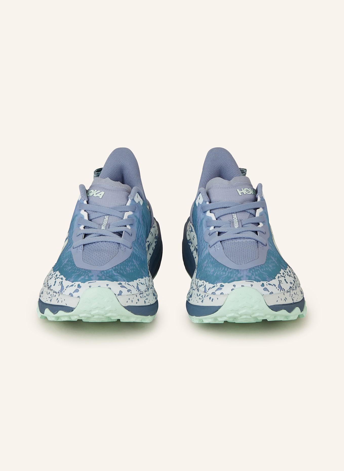 HOKA Trailrunning-Schuhe SPEEDGOAT 6: HELLLILA / PETROL