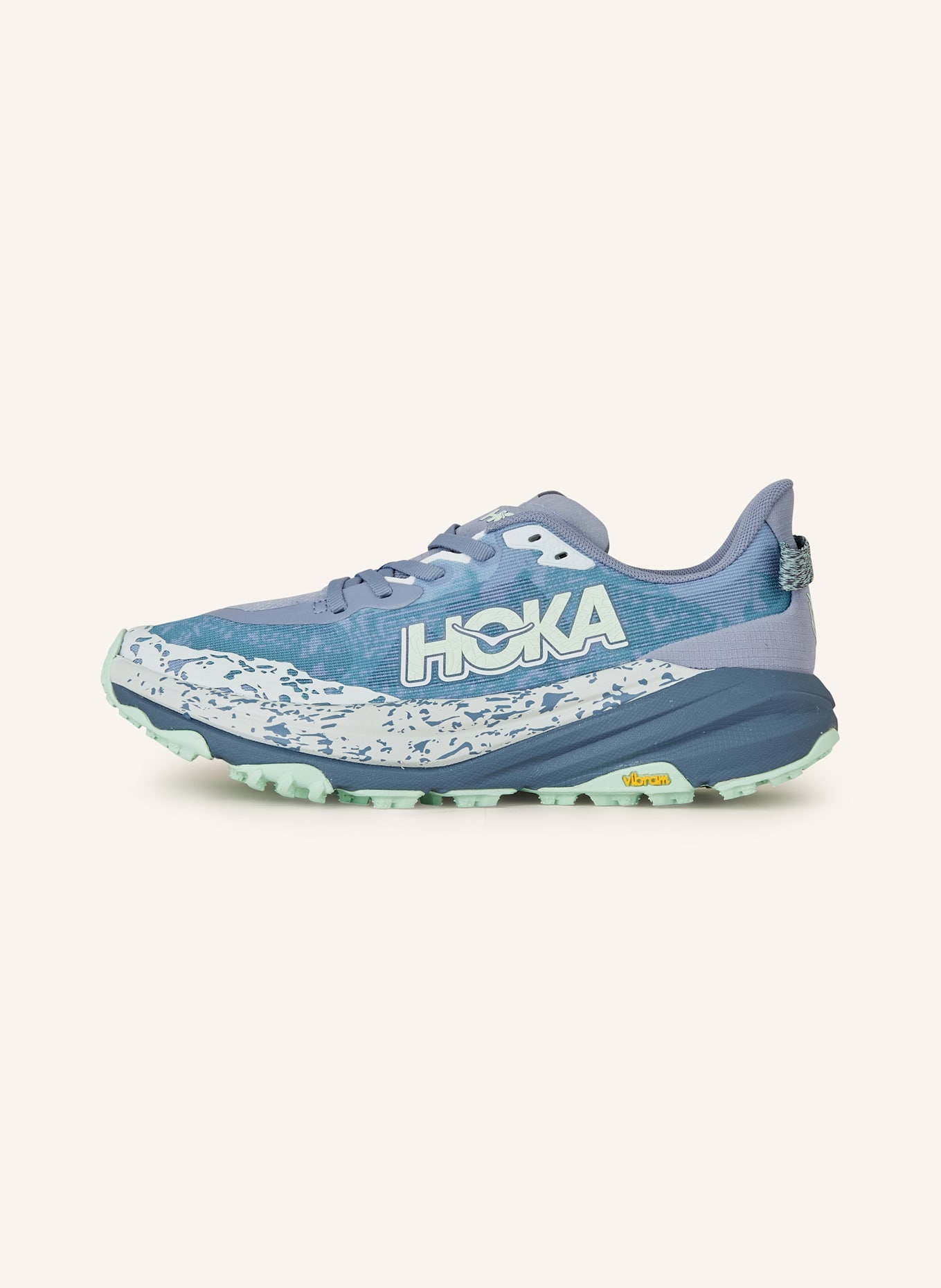 HOKA Trailrunning-Schuhe SPEEDGOAT 6: HELLLILA / PETROL