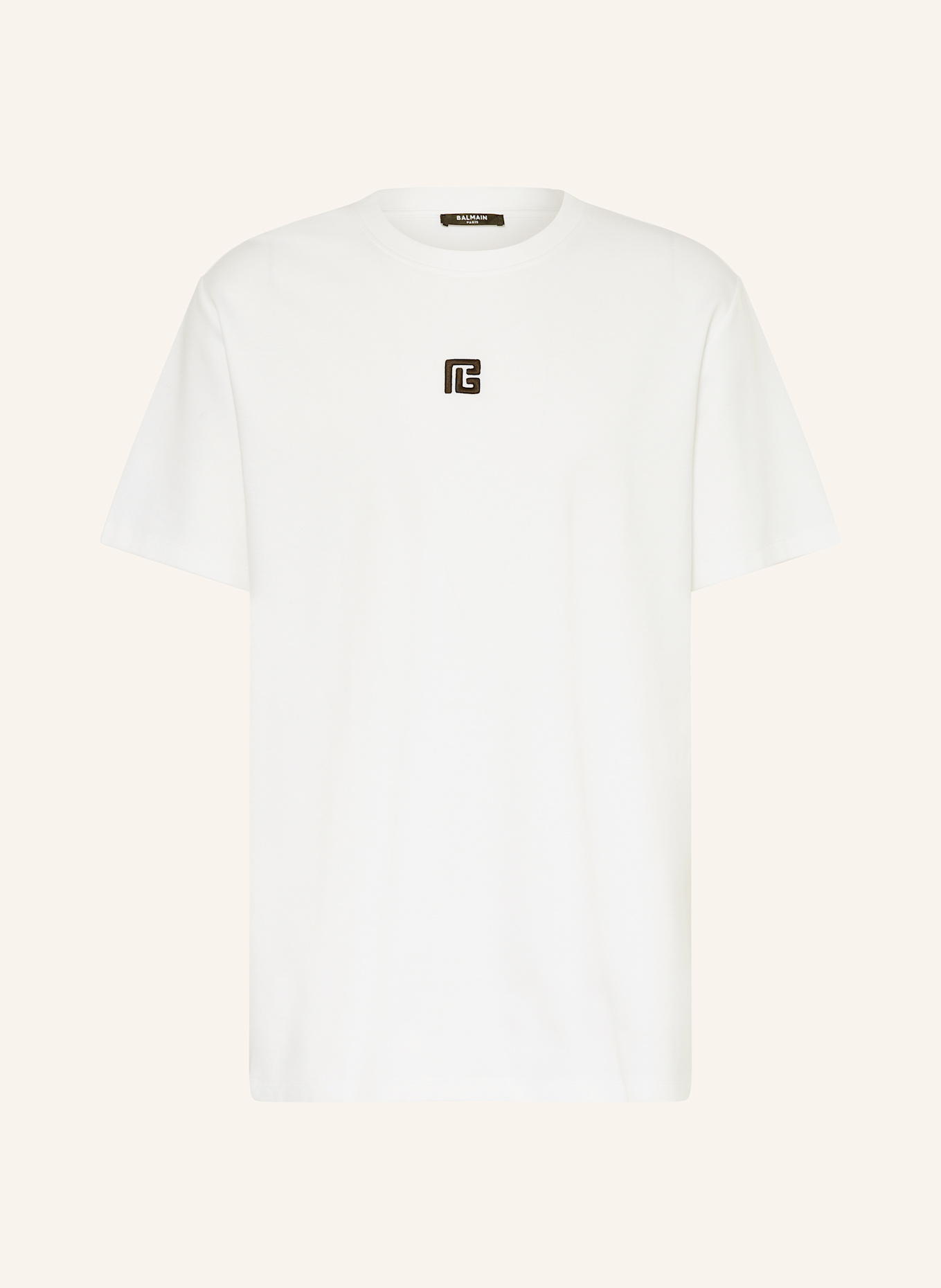 BALMAIN T-Shirt: WEISS