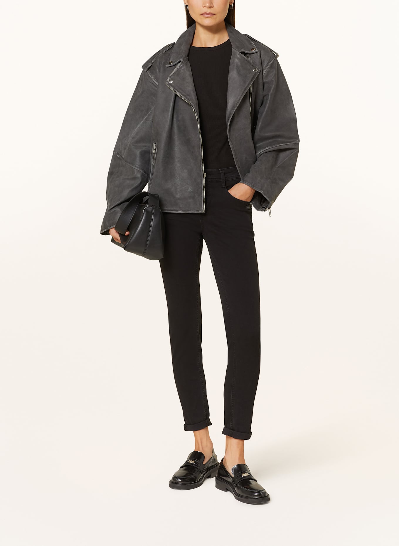 GANG Moncler jeans 94AMELIE: 7998 washed black