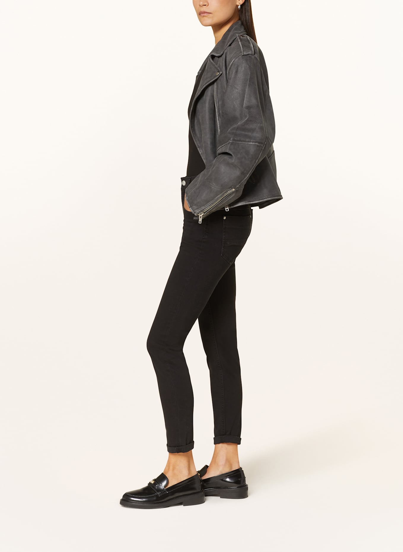 GANG Moncler jeans 94AMELIE: 7998 washed black