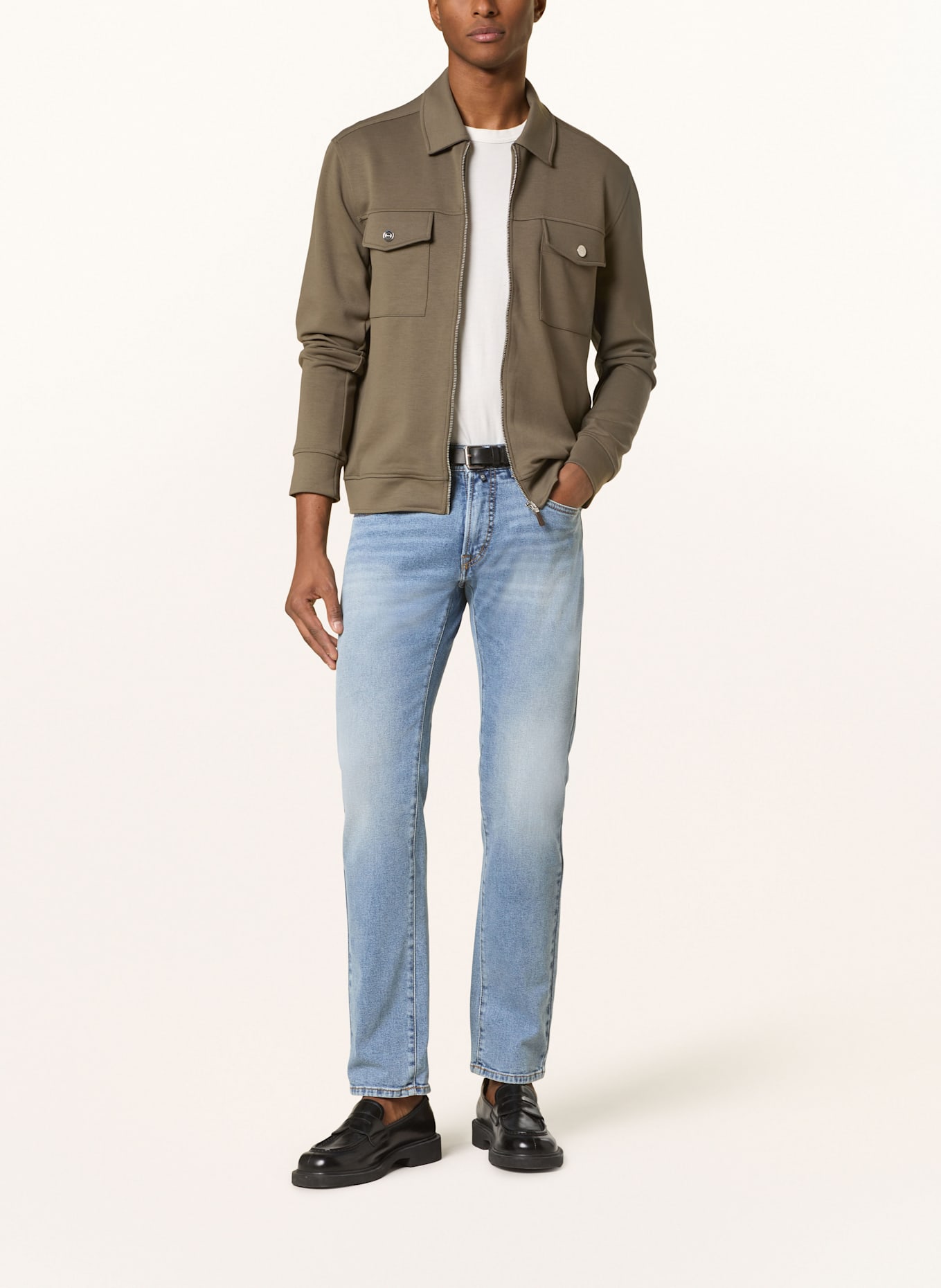 pierre cardin Jeans PC-LAVAL Regular Fit: 6857 sky blue fashion