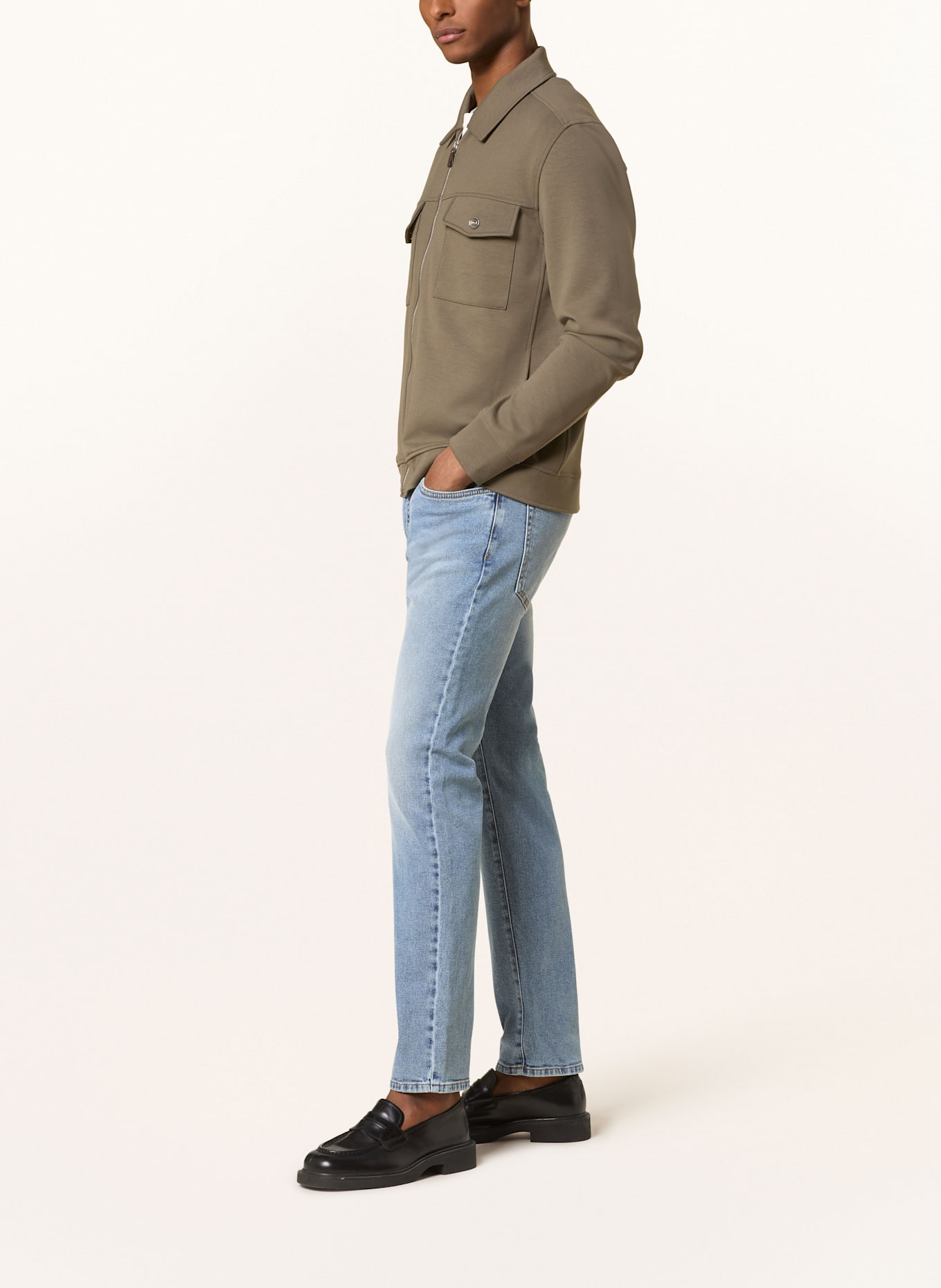 pierre cardin Jeans PC-LAVAL Regular Fit: 6857 sky blue fashion