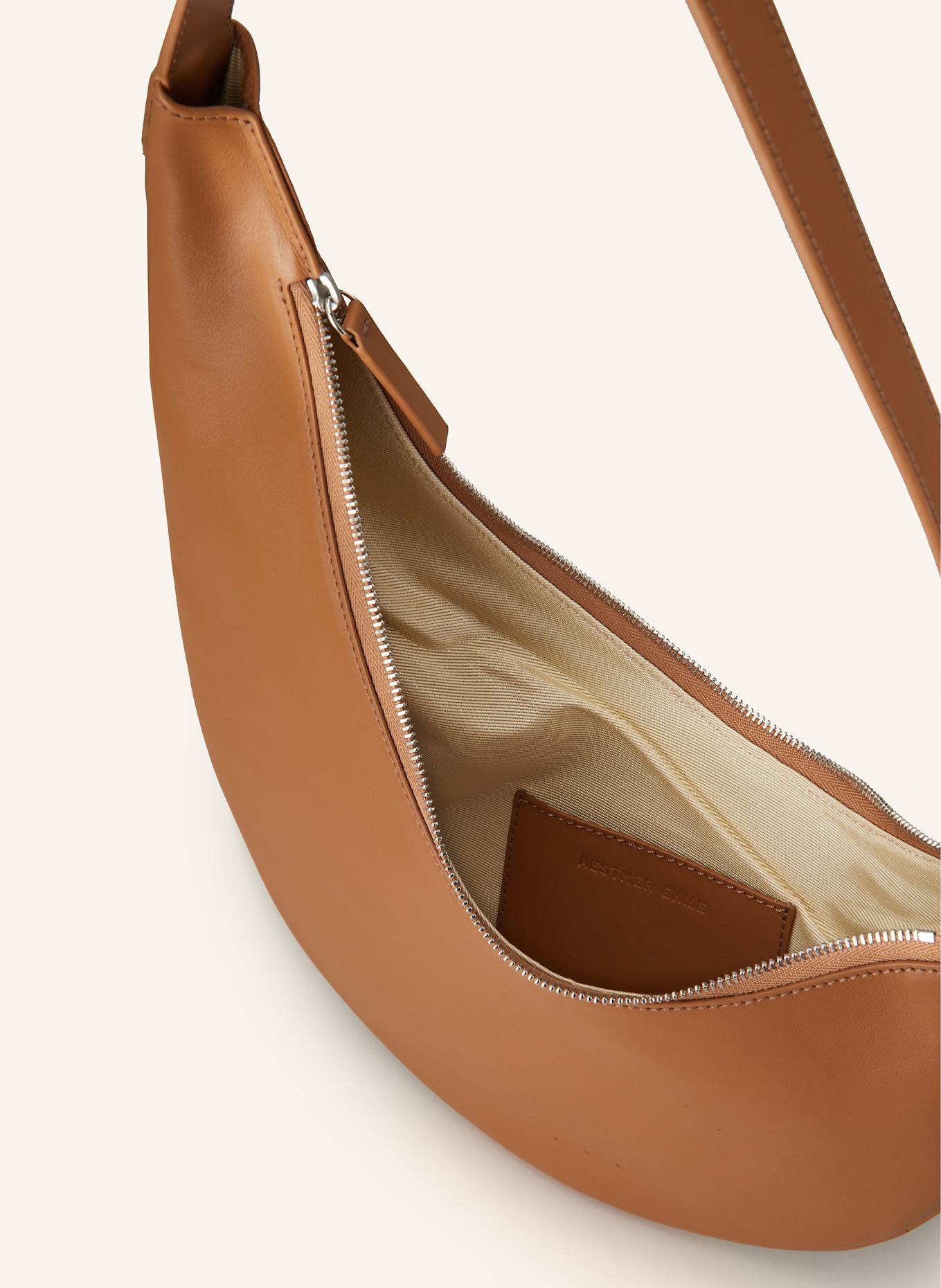 AESTHER EKME Torba na ramię LUNE MINI: BRĄZOWY