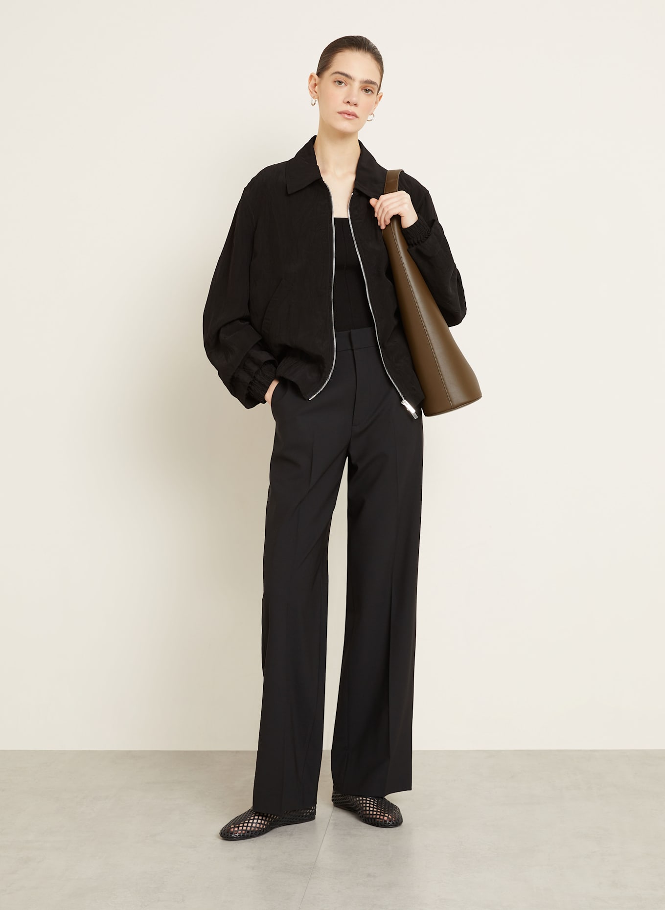 AESTHER EKME Shopper LUNE: KHAKI