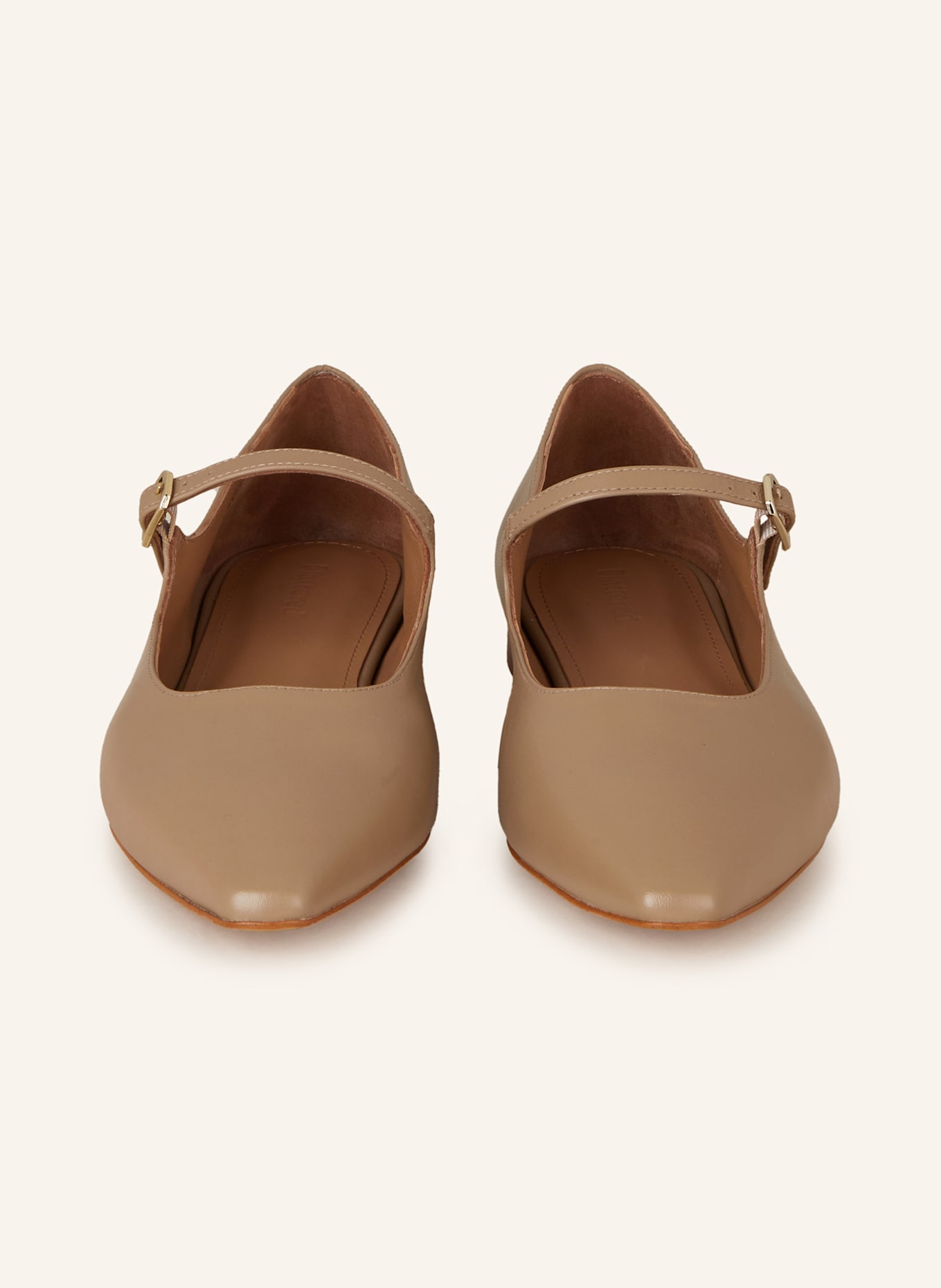 Flattered Mary Jane ballets flats CAMILA: CAMEL