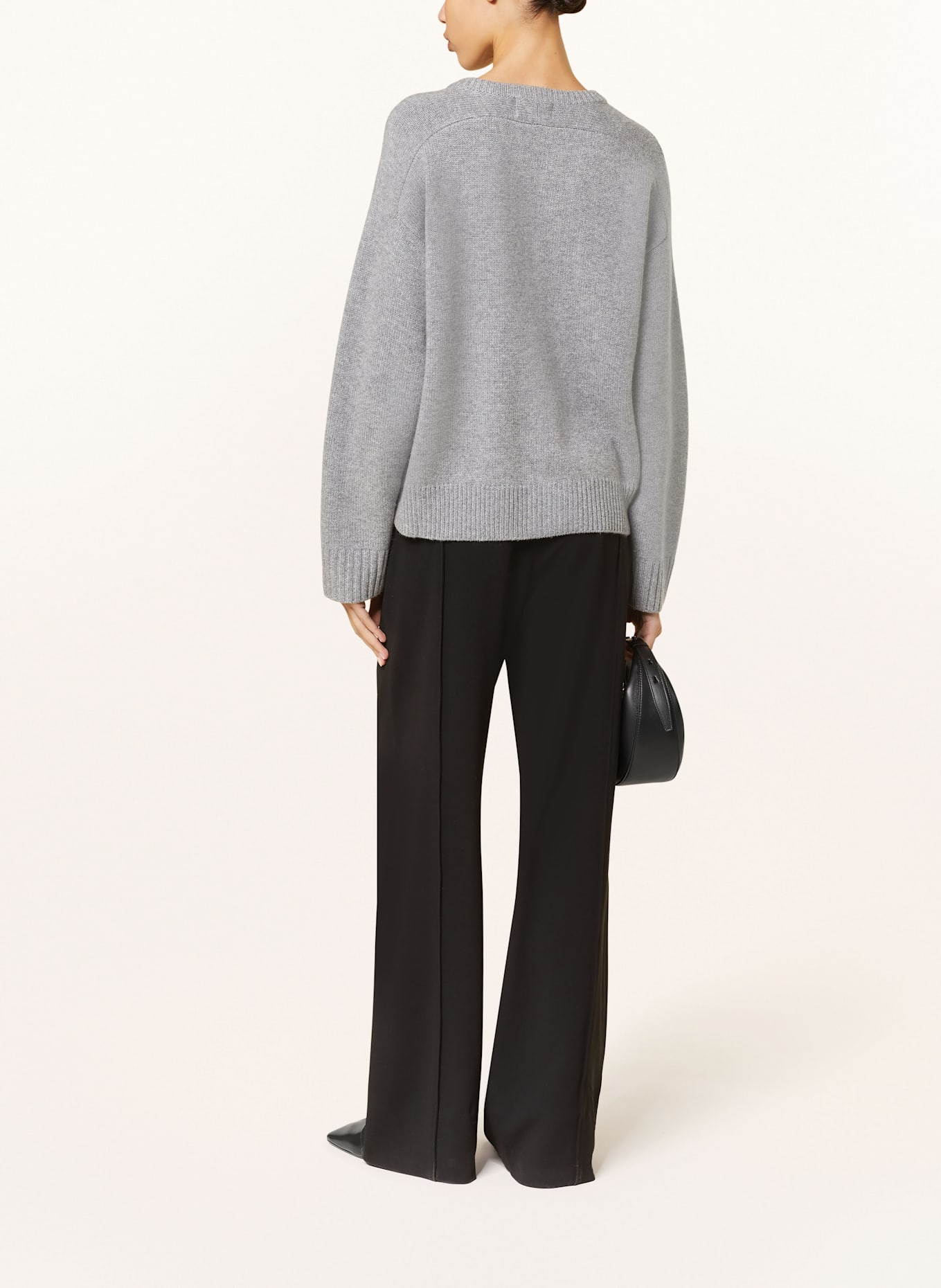 LOULOU STUDIO Strickjacke AIDAR: GRAU (Bild 3)