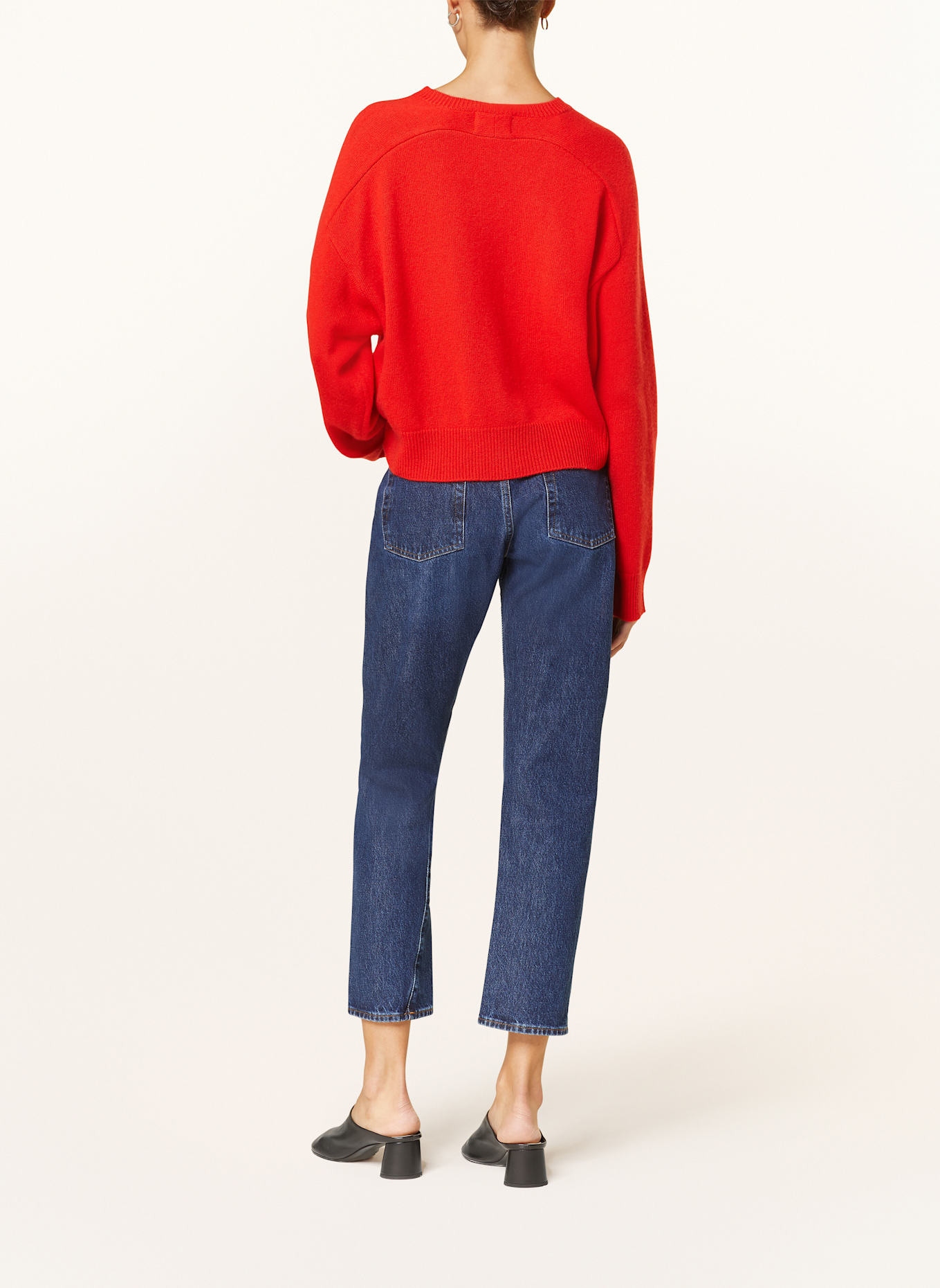 LOULOU STUDIO Cashmere-Pullover ANZOR: ROT (Bild 3)