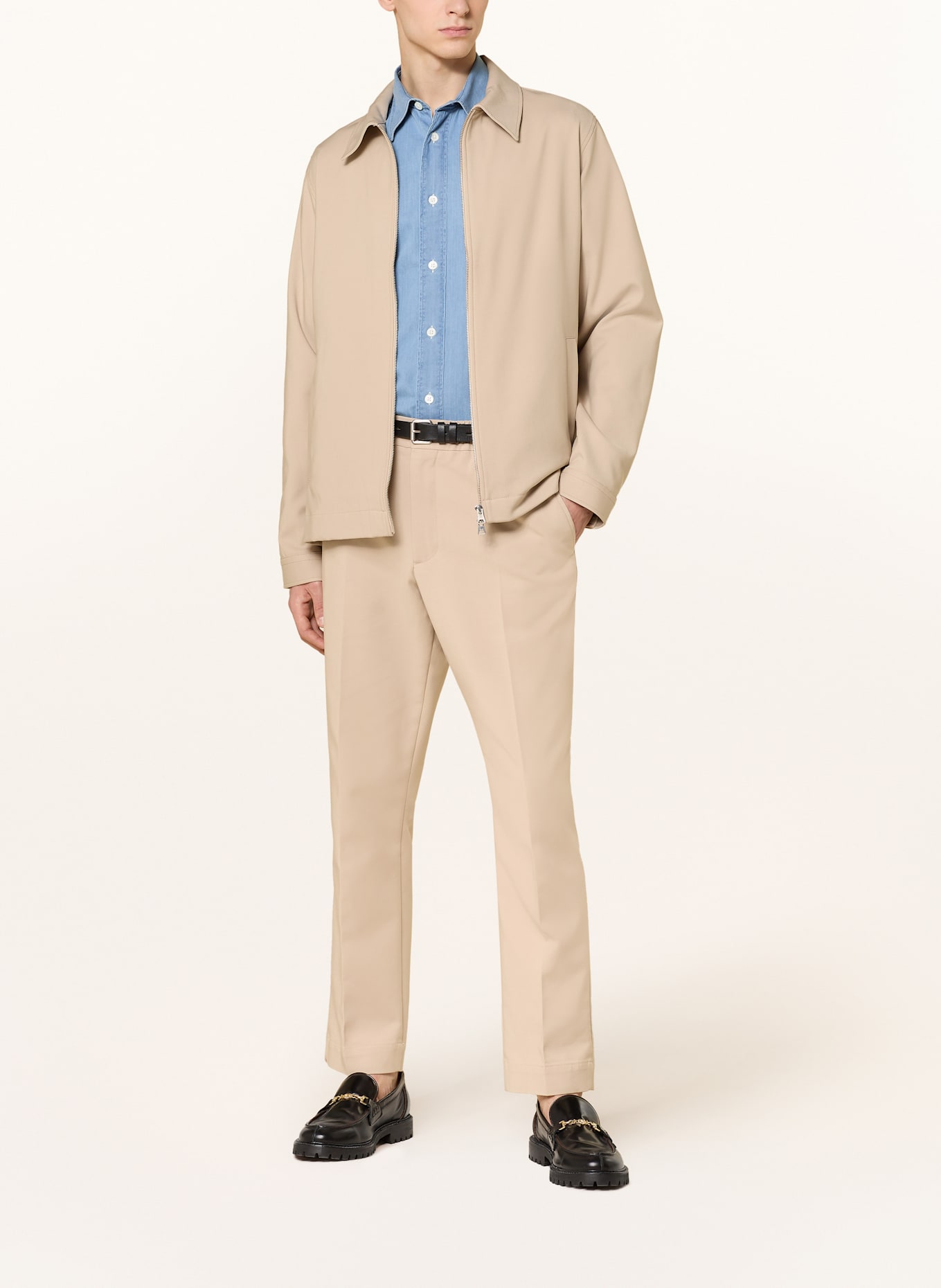 NN.07 Košile COLBY Comfort Fit: TMAVĚ MODRÁ