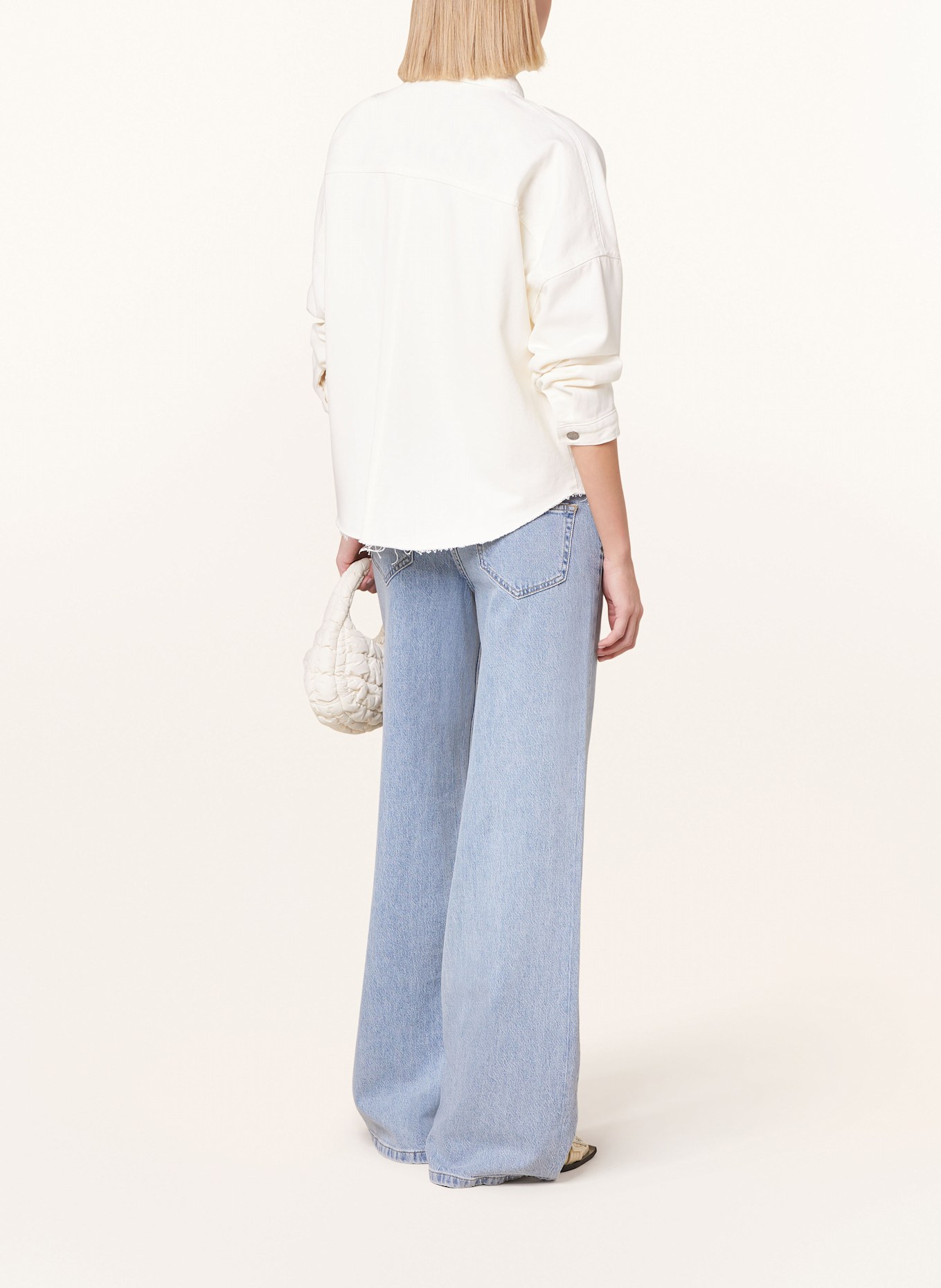 oui Flared jeans: 5300 BLUE DENIM