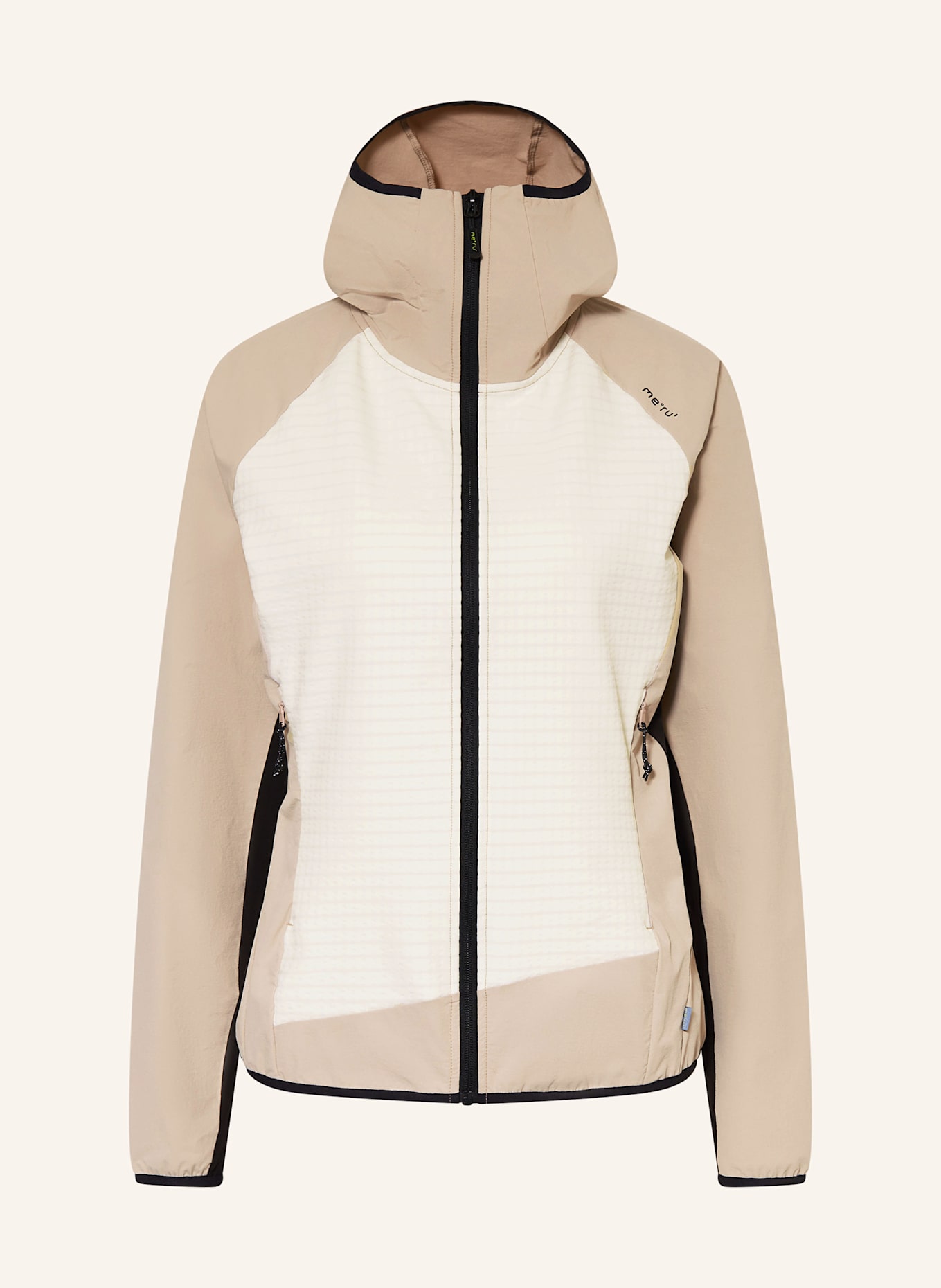 me°ru' Hybridní bunda GEELONG: BÉŽOVÁ / REŽNÁ