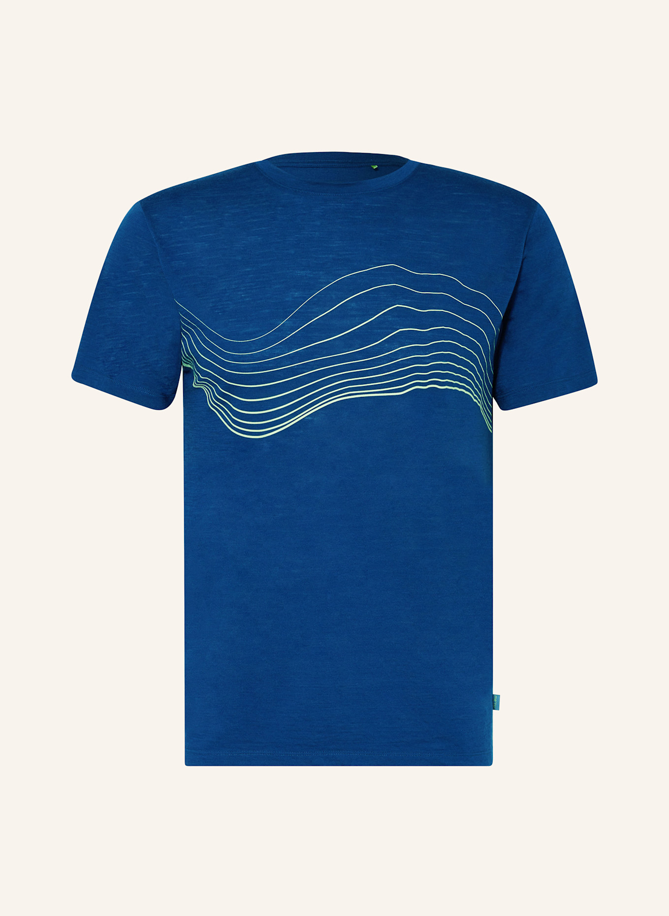 me°ru' T-shirt BUSTOS: BLAUW